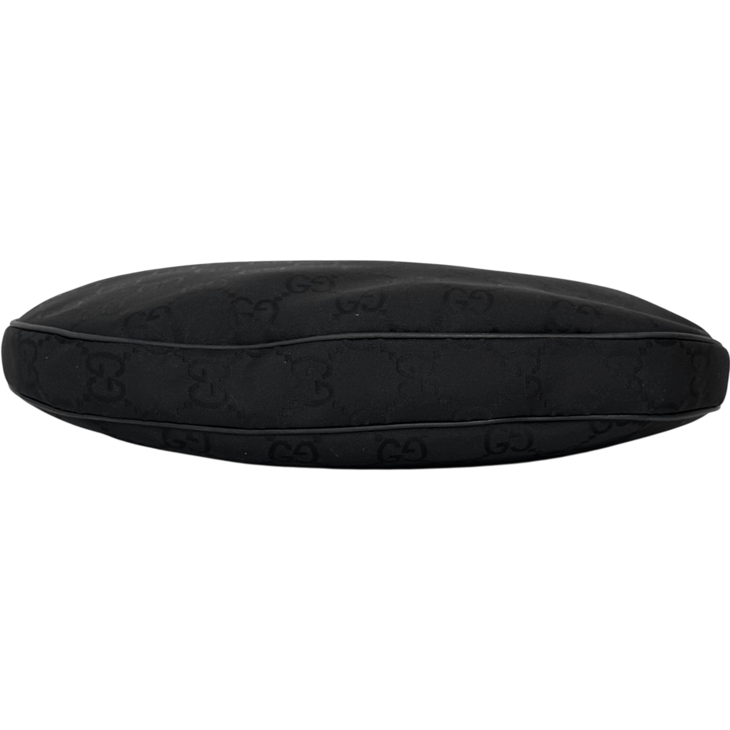 Black GG Nylon Shoulder Bag