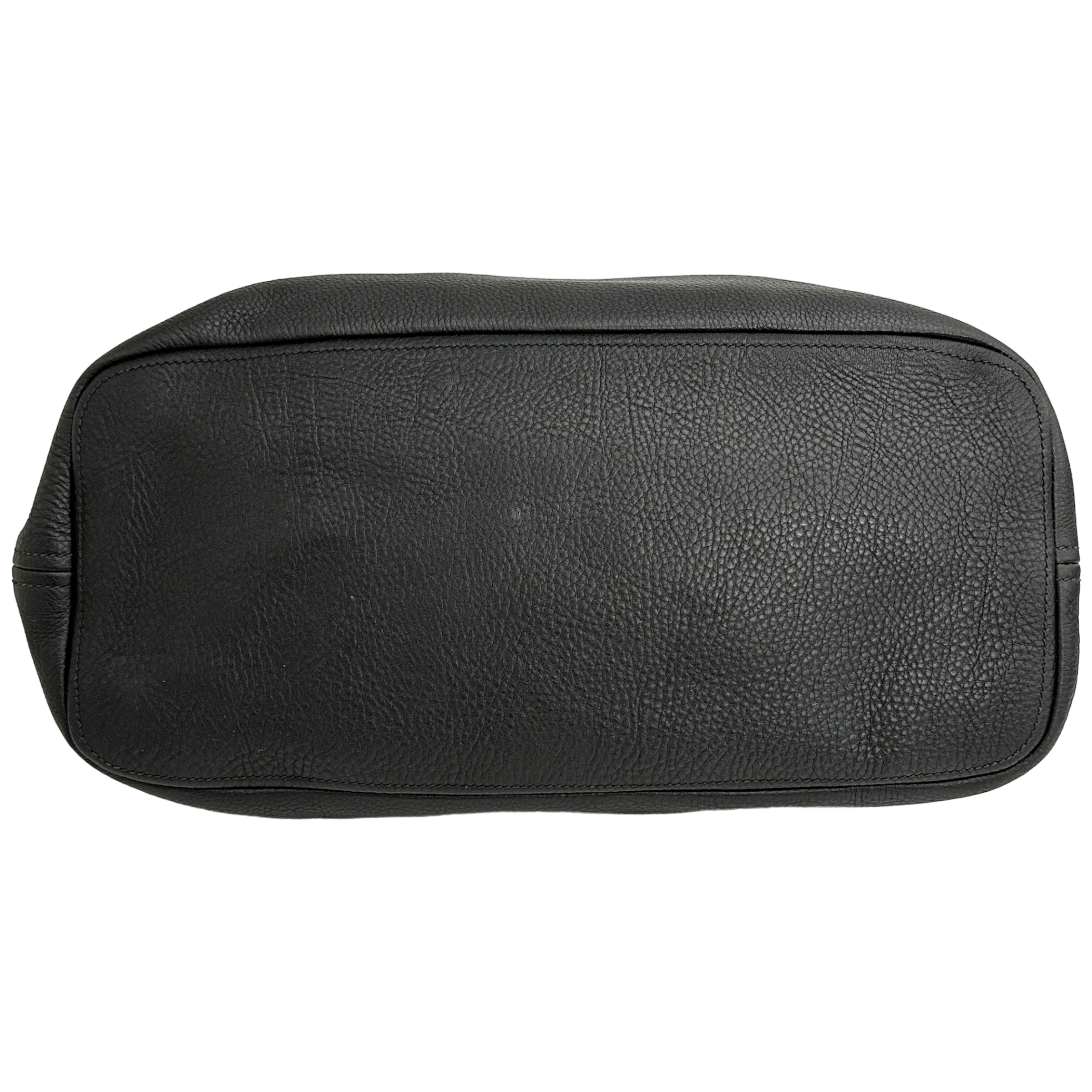 Black Leather Shoulder Bag