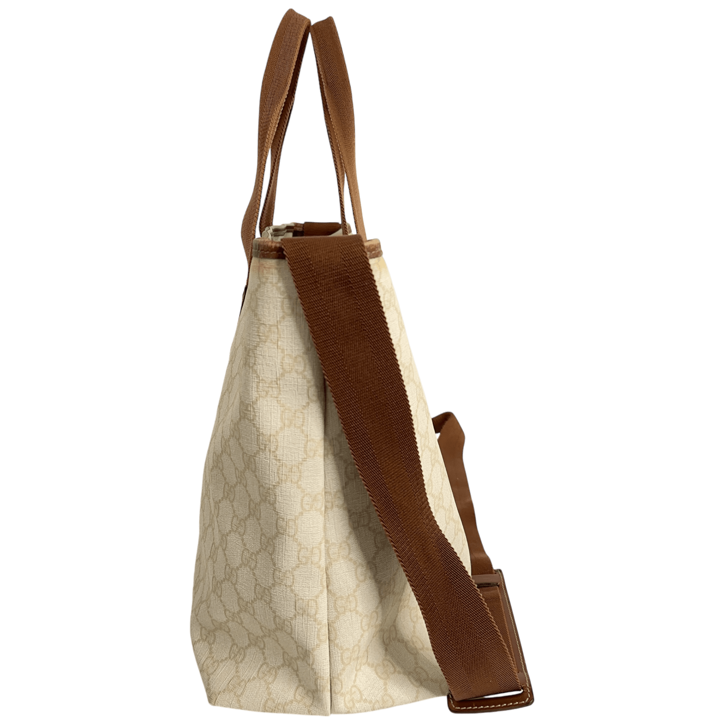 White GG Travel Bag