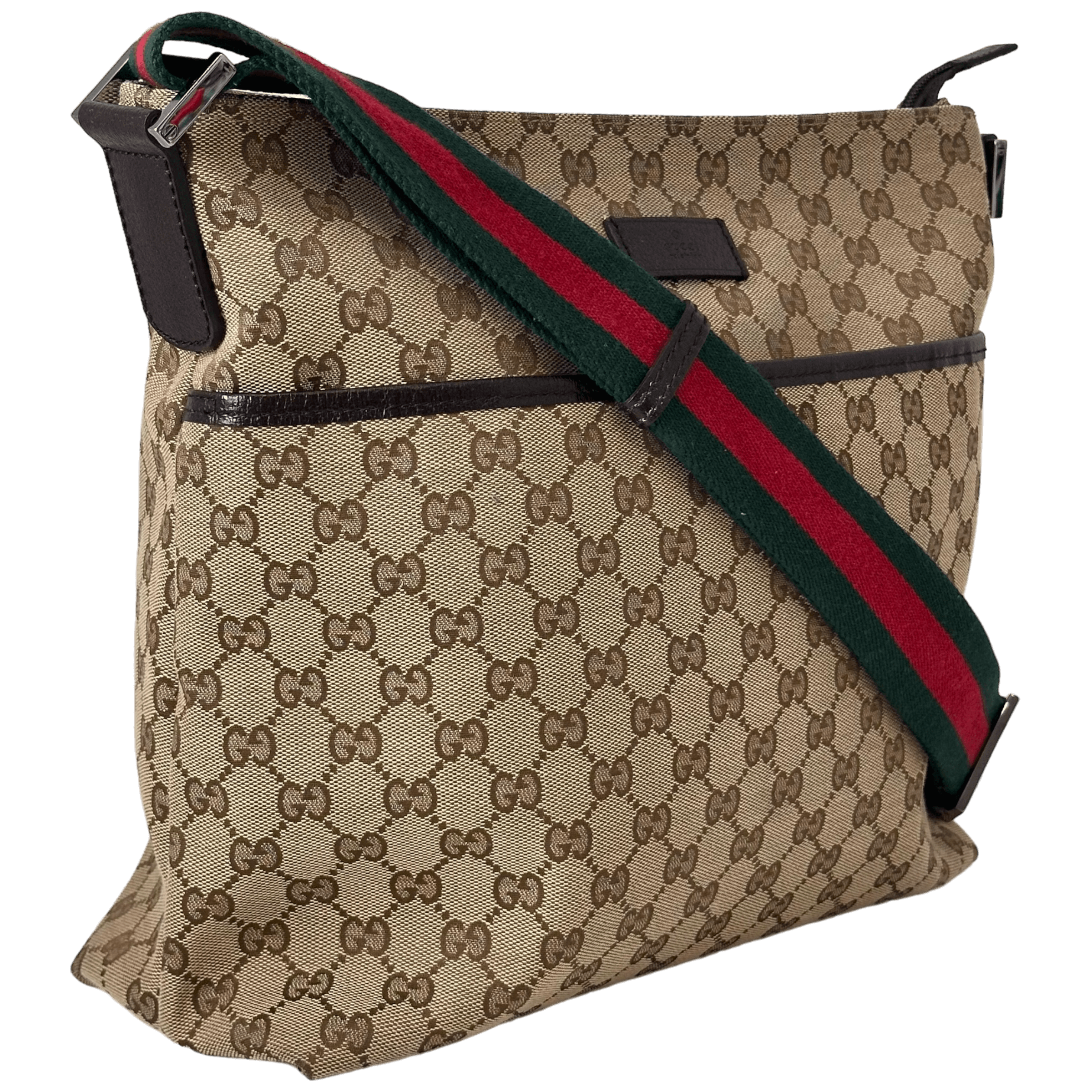 GG Web Messenger Bag