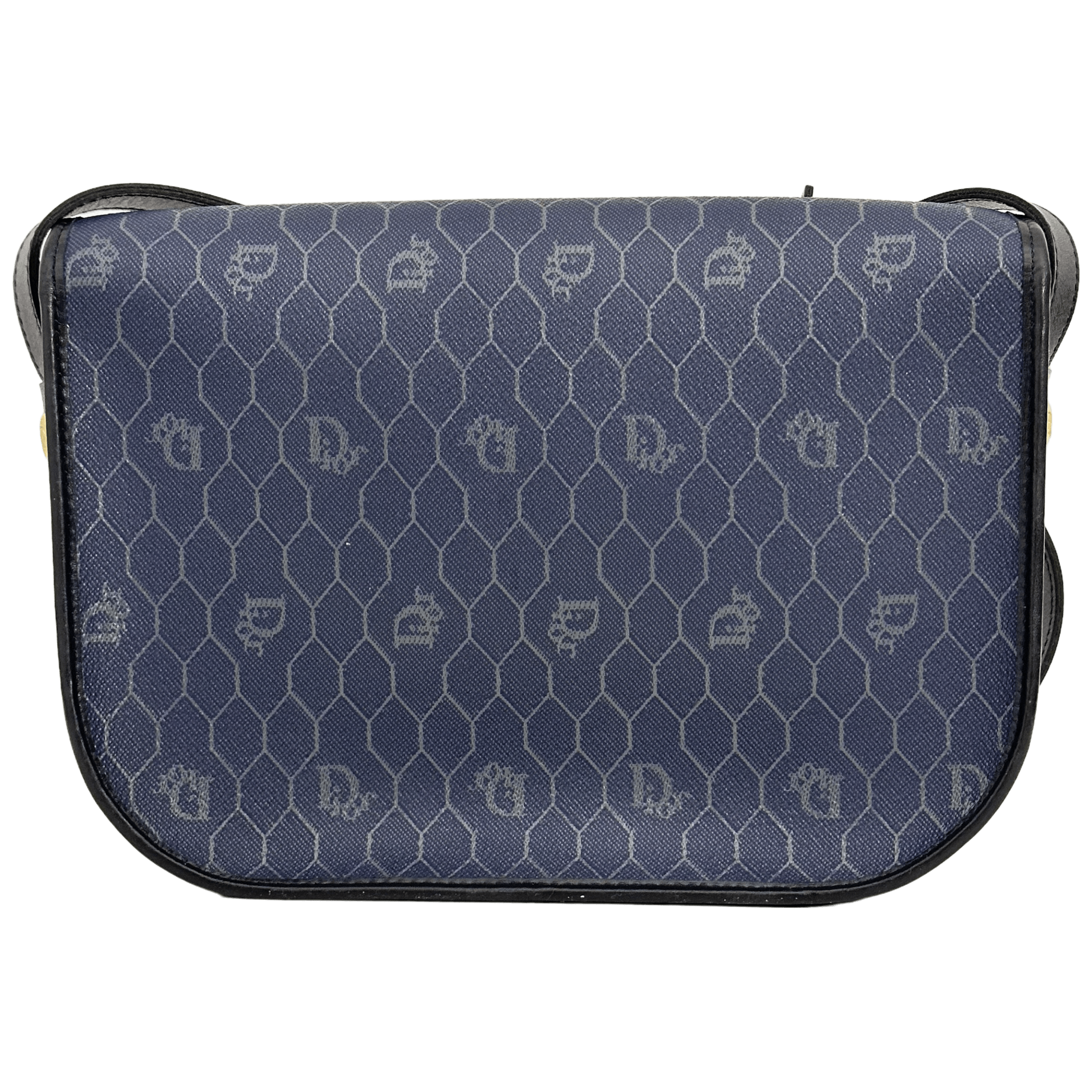 Navy Honeycomb Crossbody