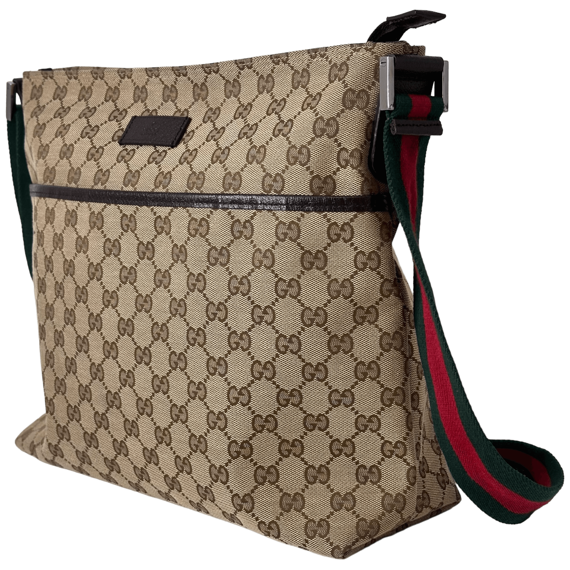 GG Web Messenger Bag