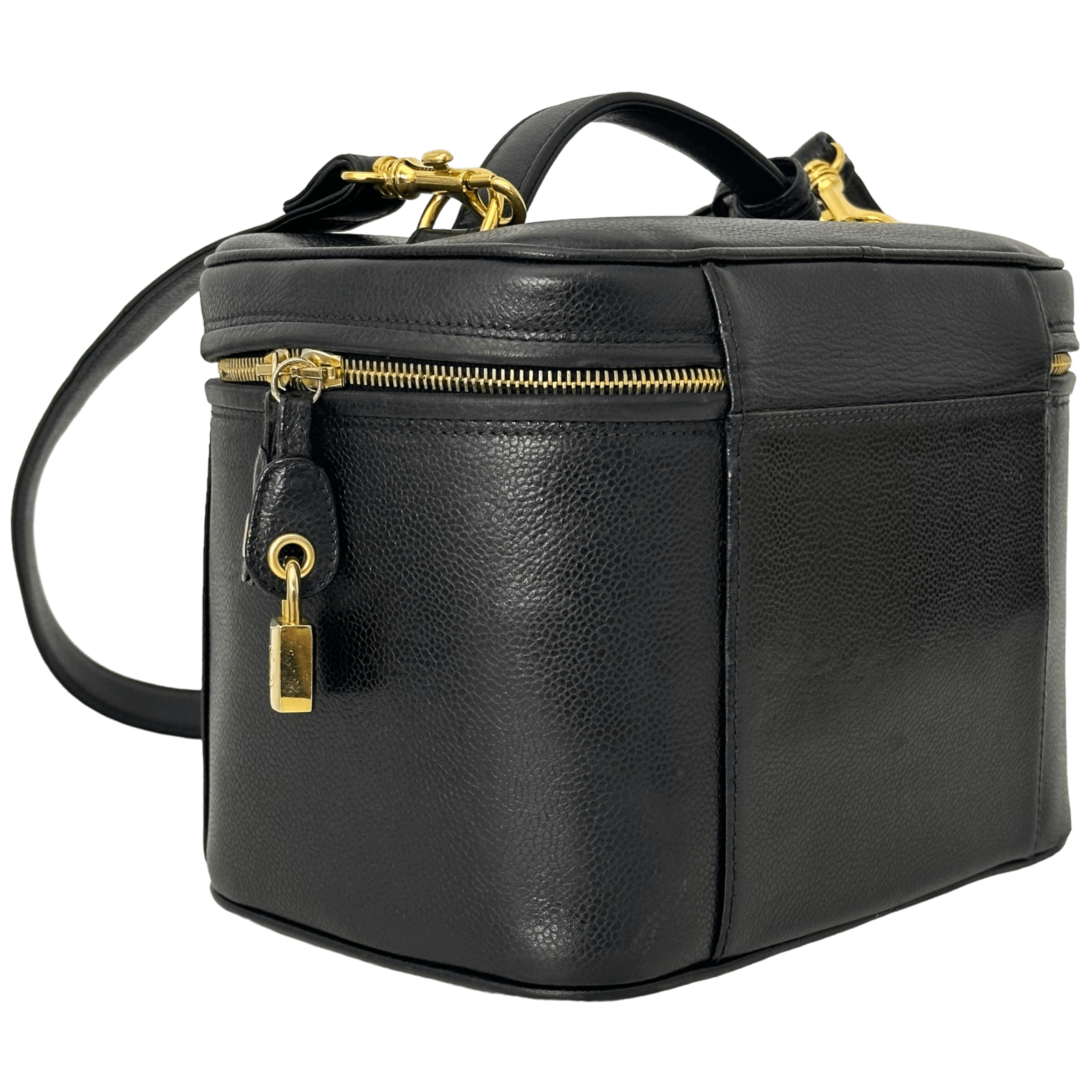 CC Caviar Vanity Case