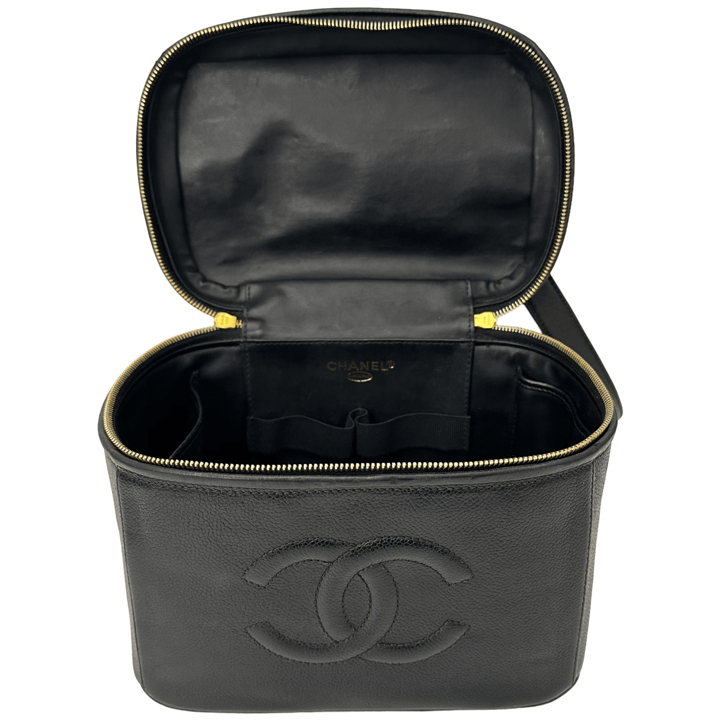 CC Caviar Vanity Case