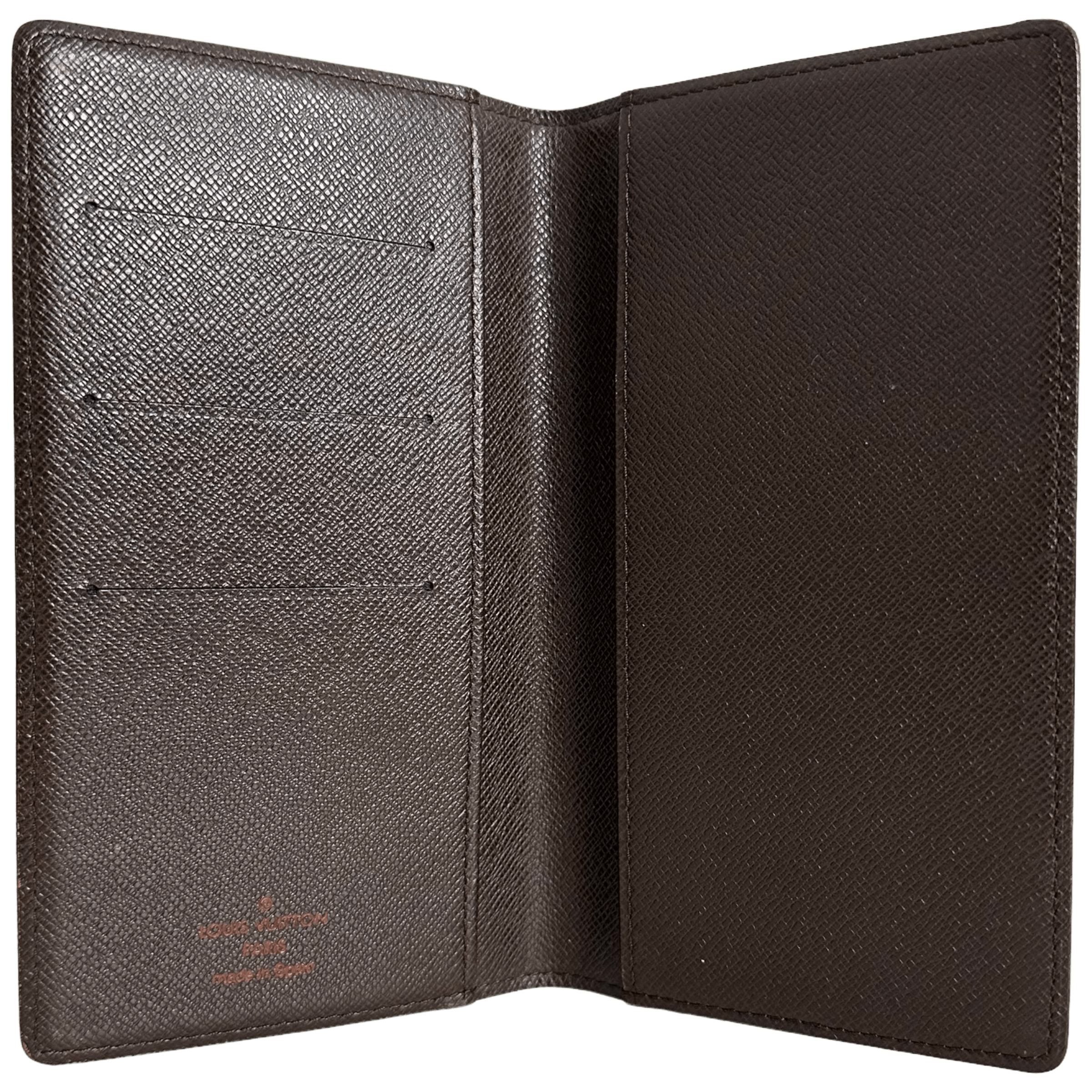 Damier Ebene Flap Wallet