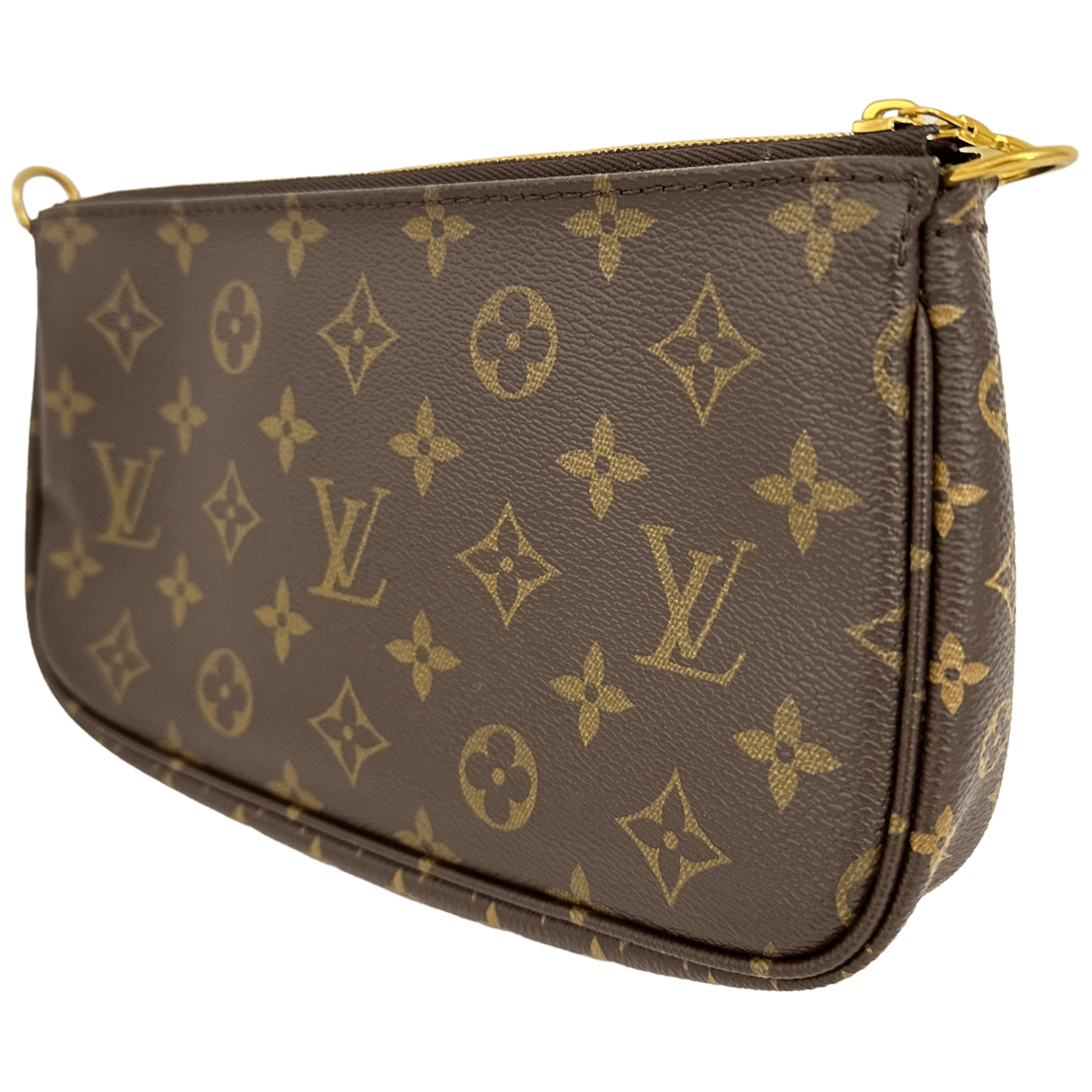 Large Multi Pochette Pouch with Generic Brand Strap/Chain