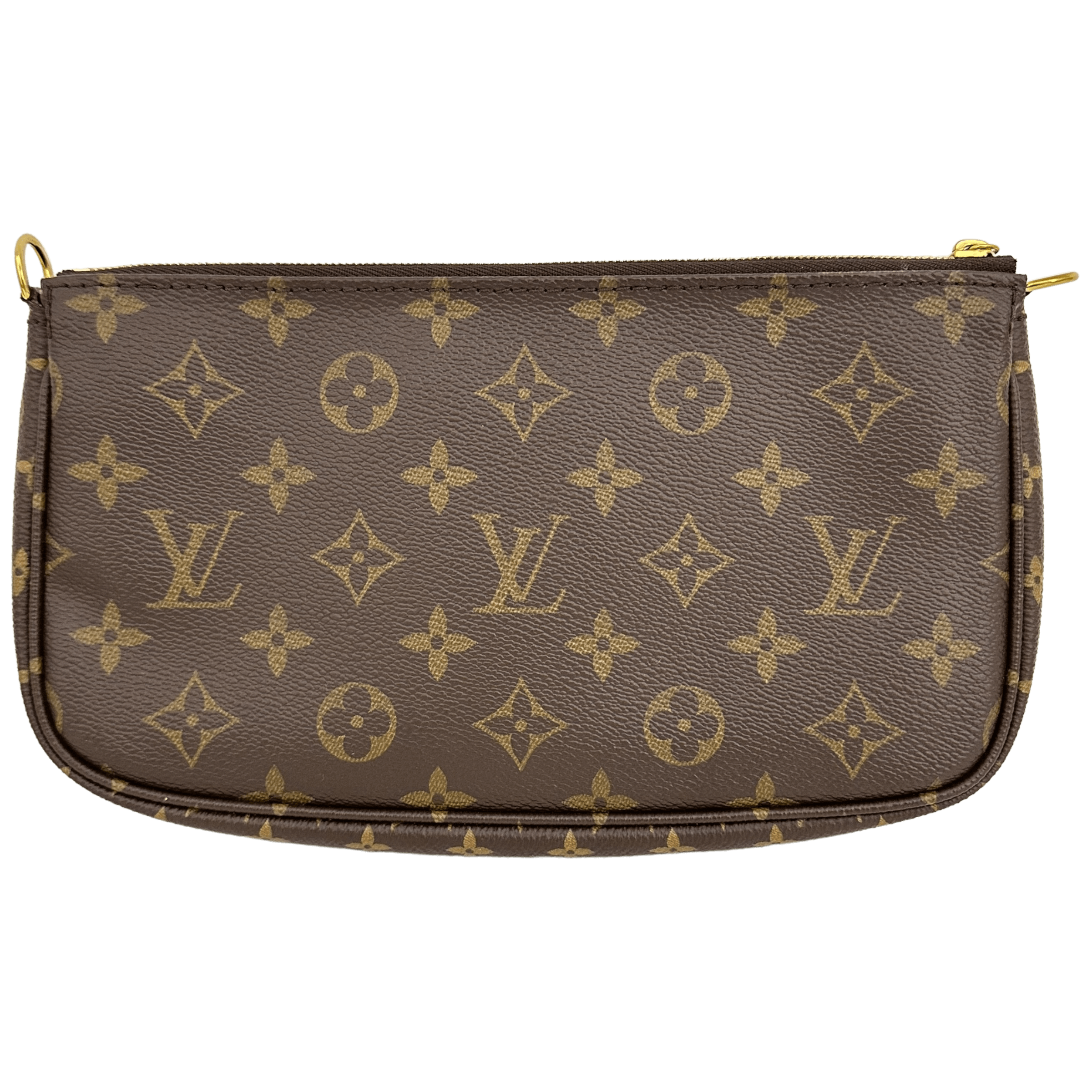 Large Multi Pochette Pouch with Generic Brand Strap/Chain