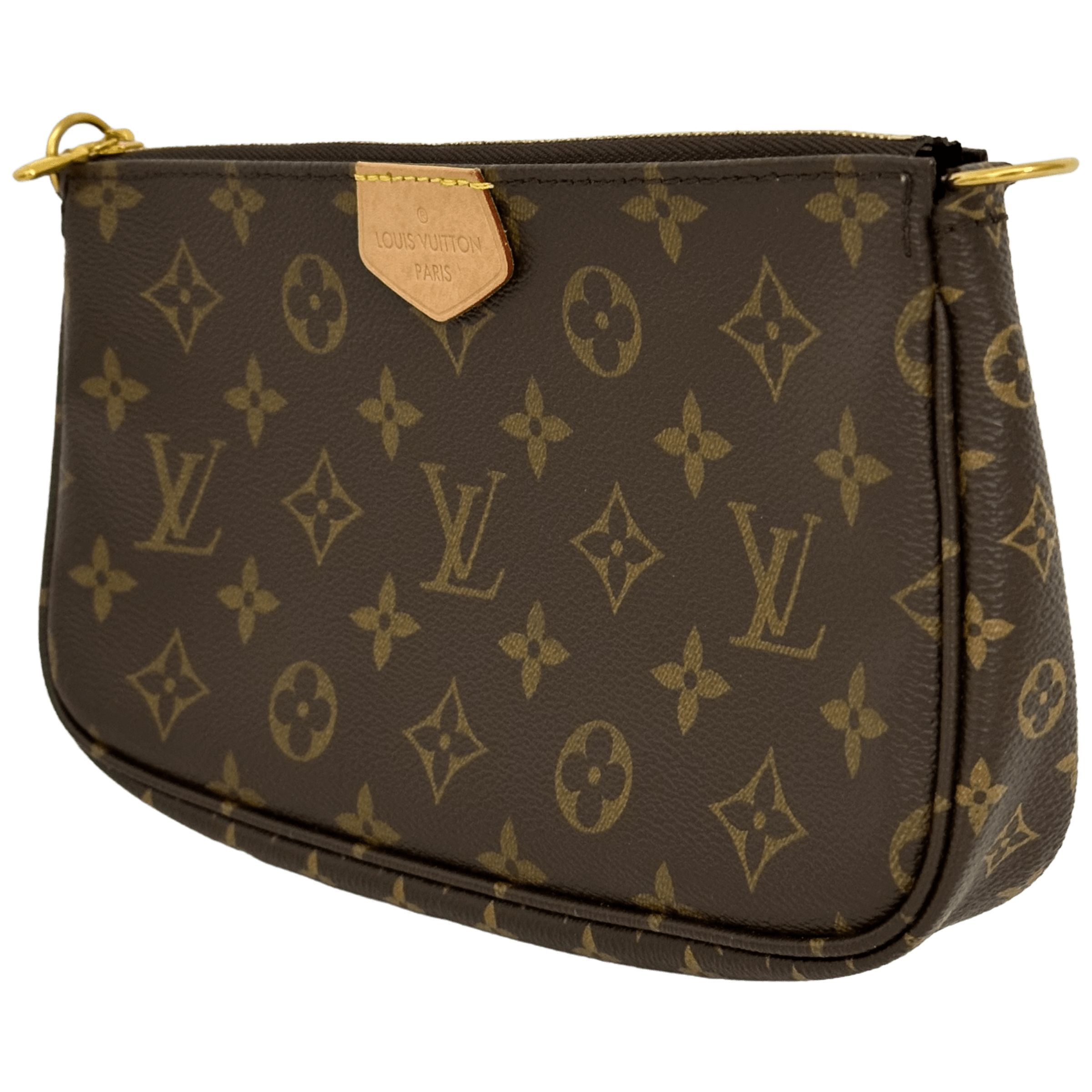 Large Multi Pochette Pouch with Generic Brand Strap/Chain