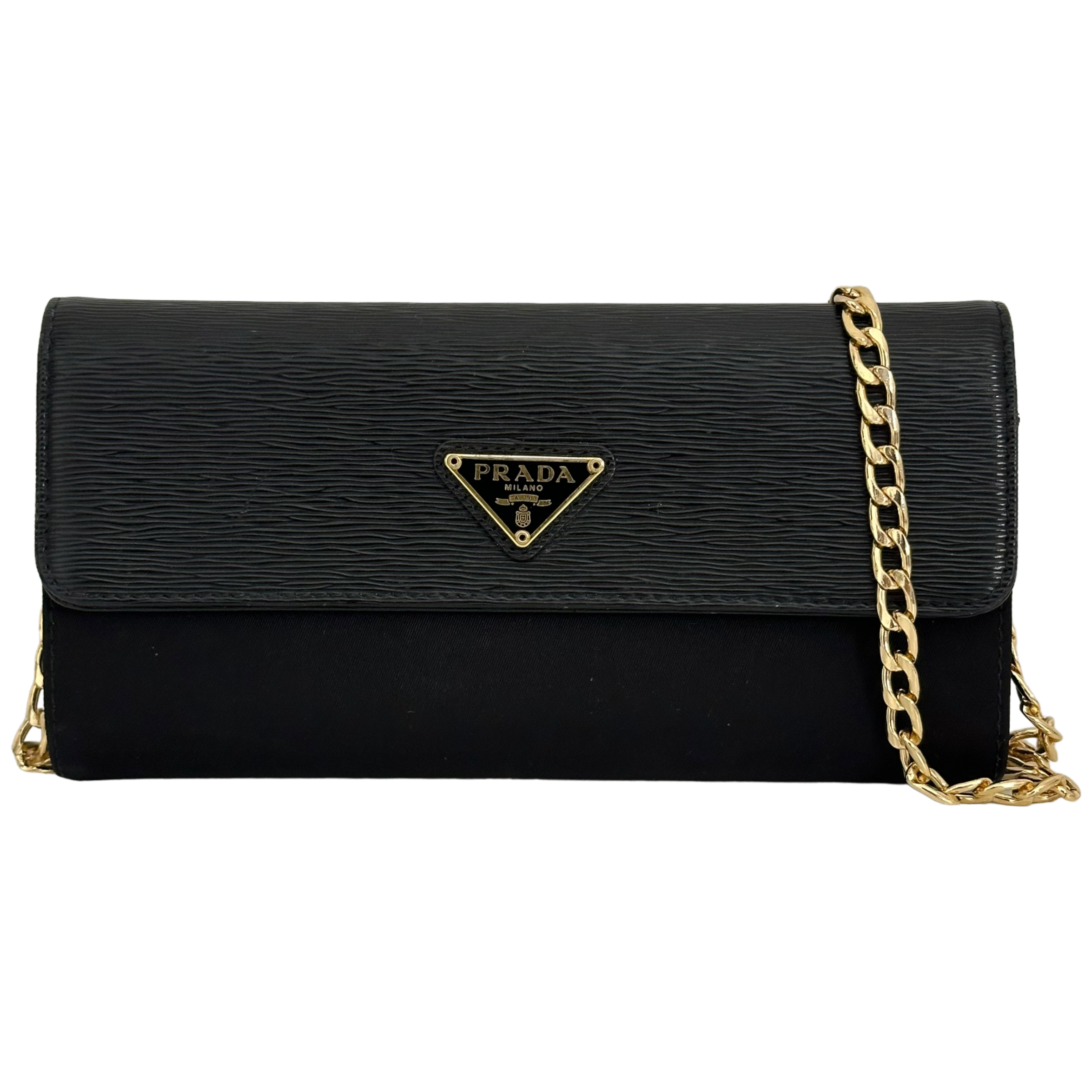 Vitello Move Leather & Nylon Wallet