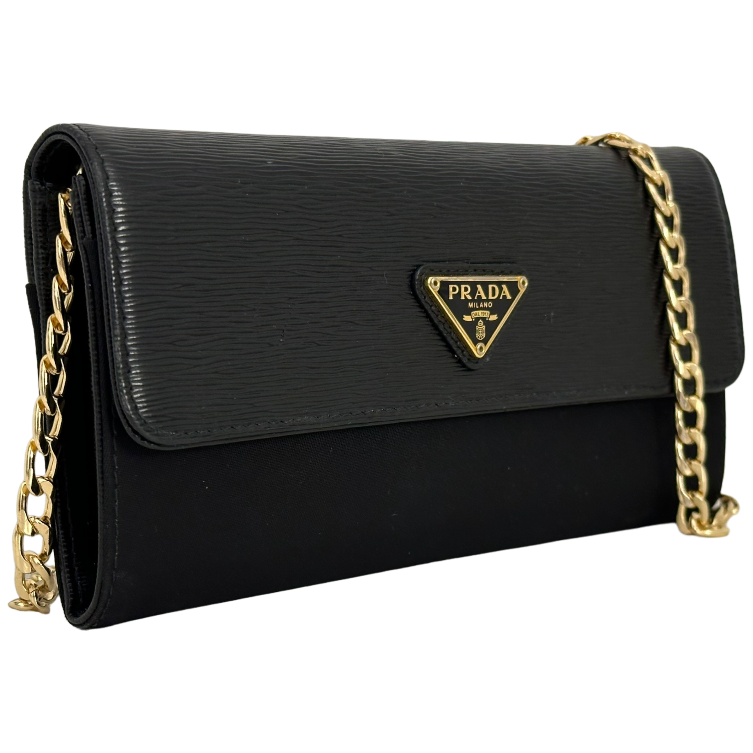 Vitello Move Leather & Nylon Wallet