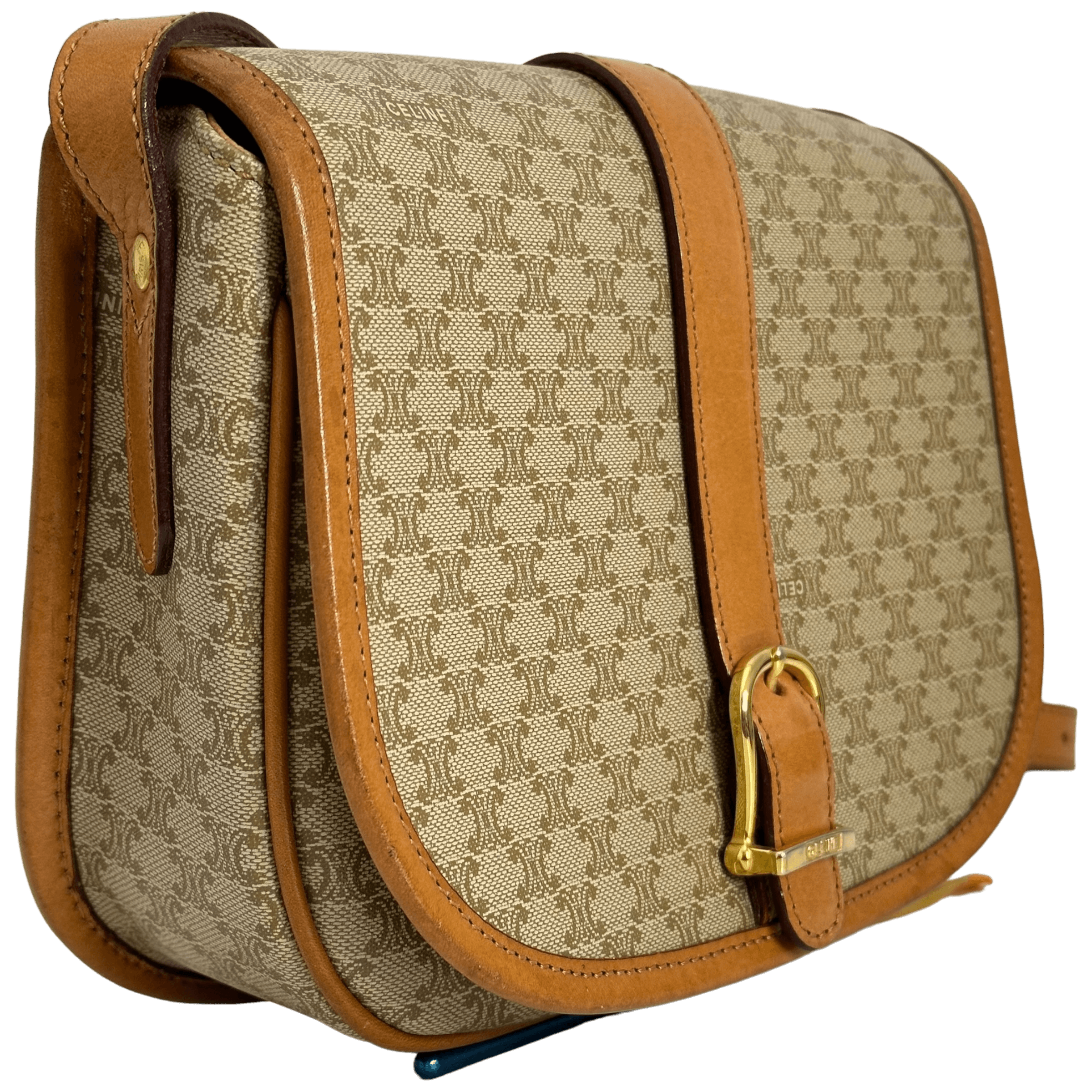 Beige Macadam Crossbody