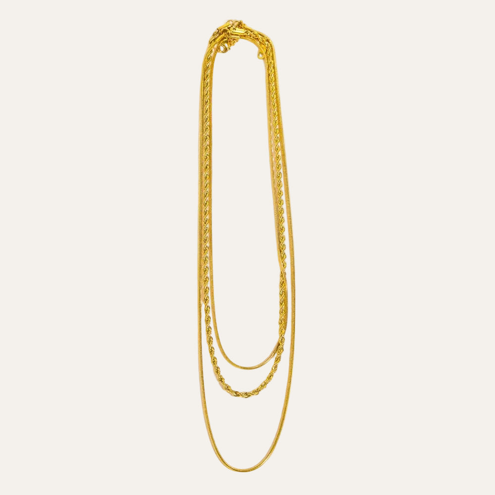 TRI LAYERED NECKLACE