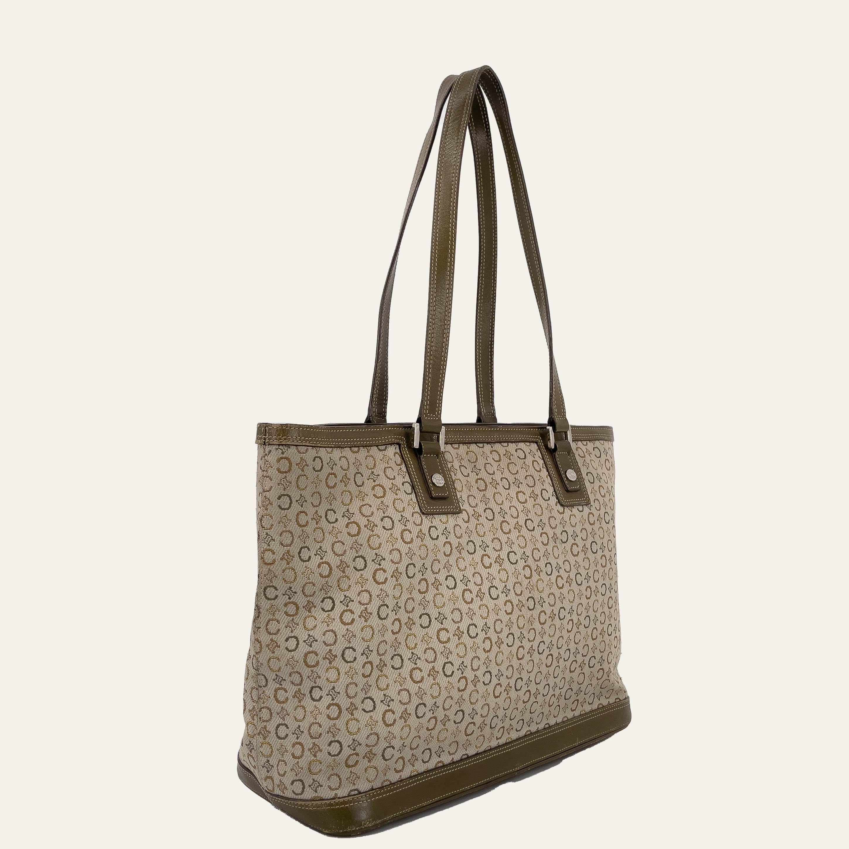 C & Triomph Monogram Shoulder Bag