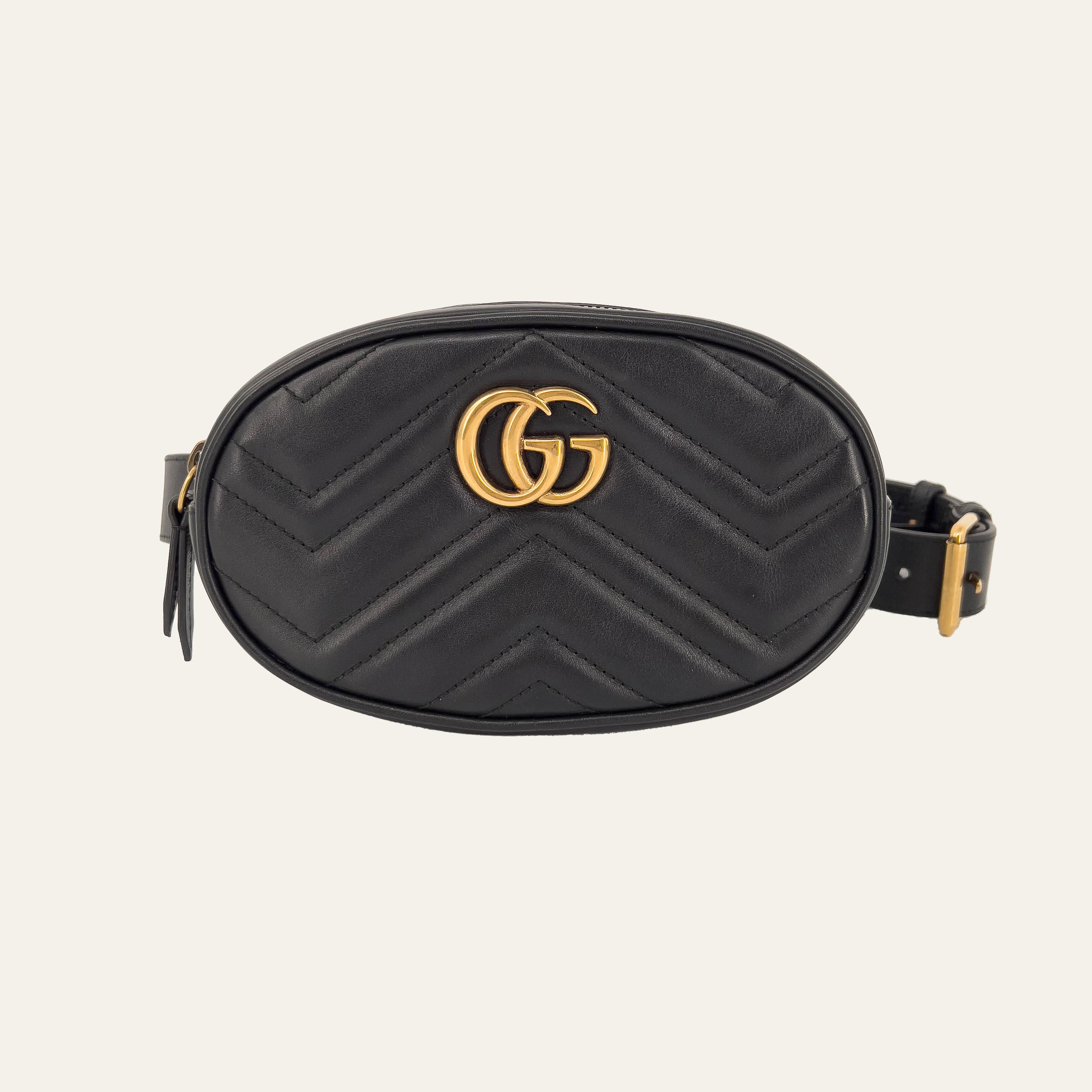 GG Marmont Matelasse Belt Bag