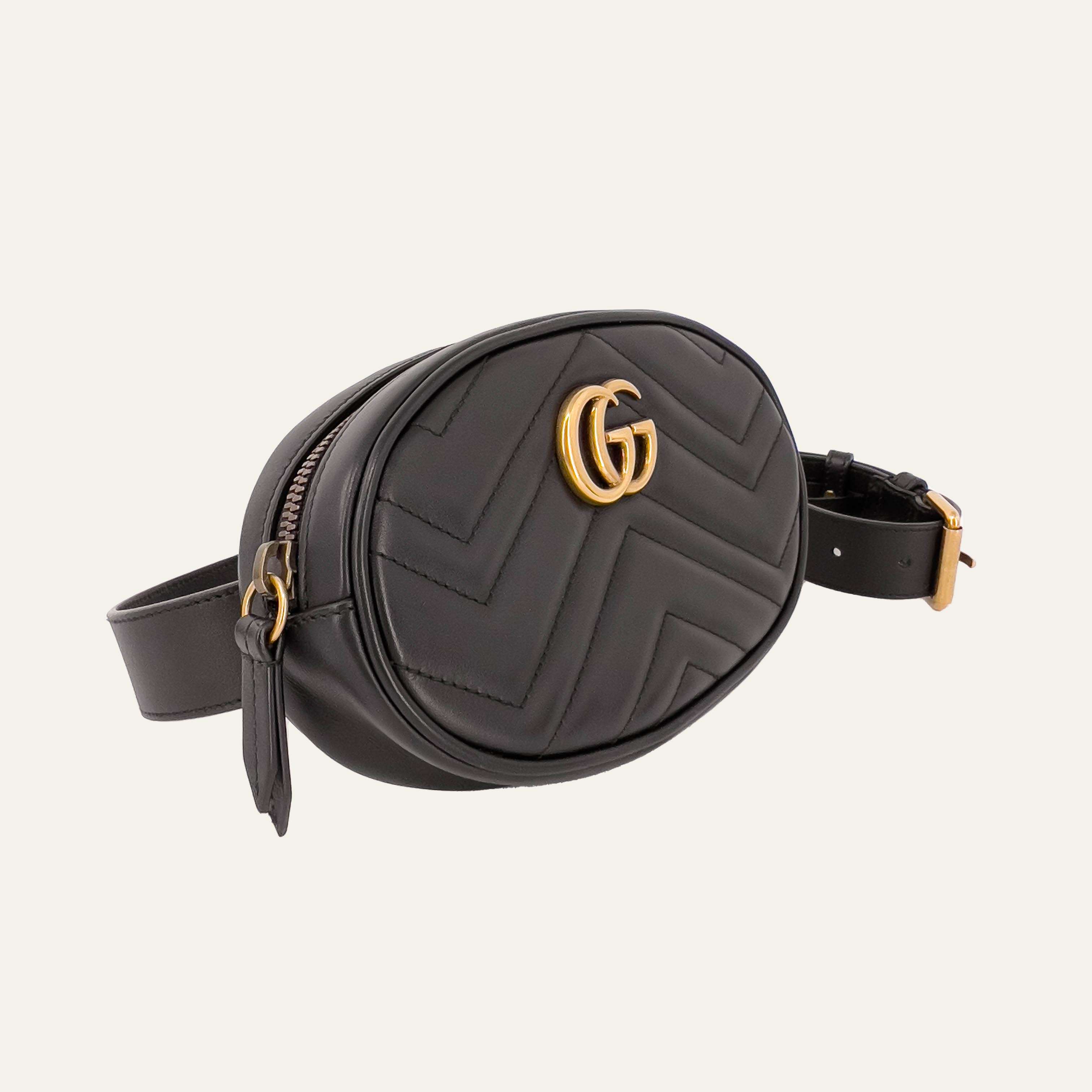 GG Marmont Matelasse Belt Bag