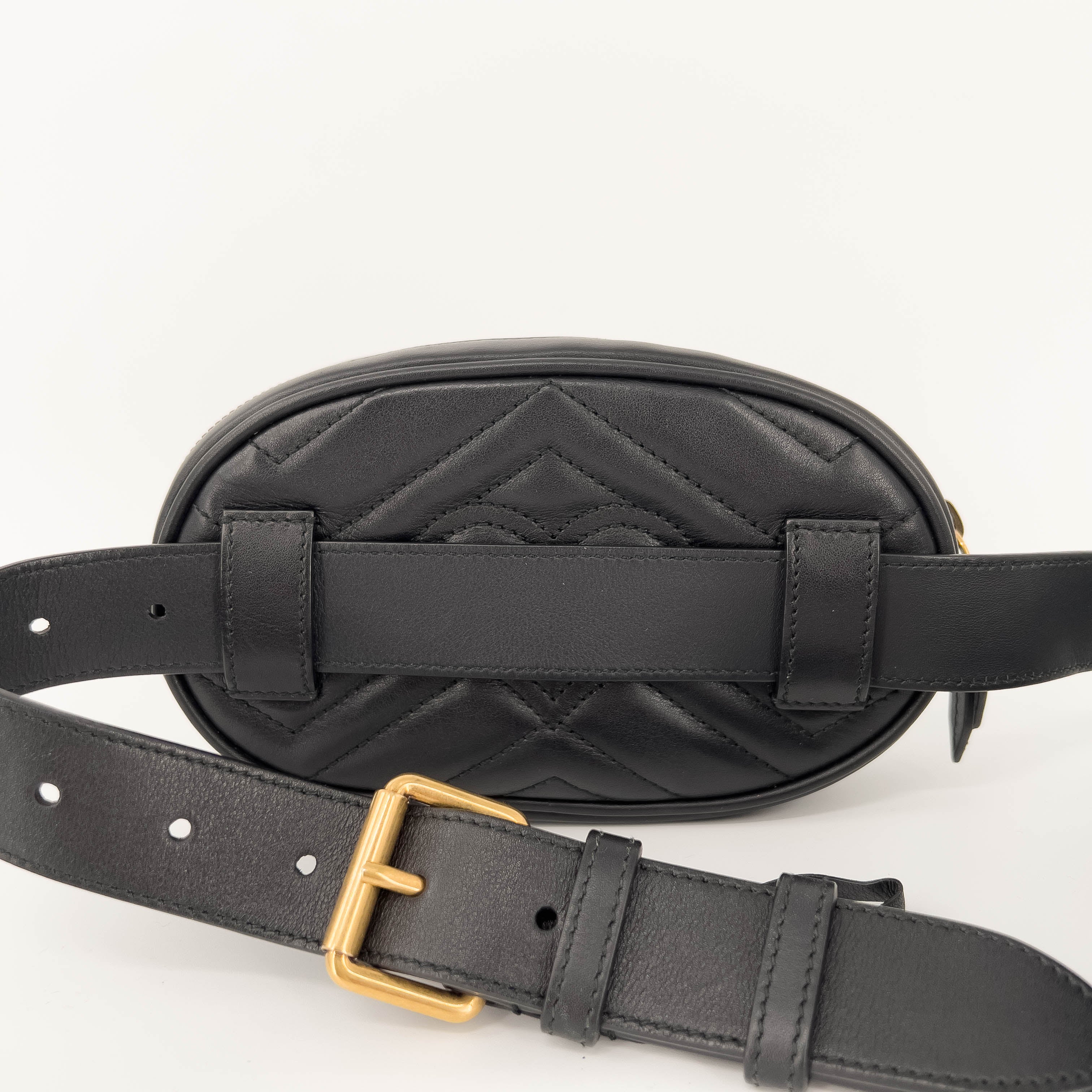 GG Marmont Matelasse Belt Bag