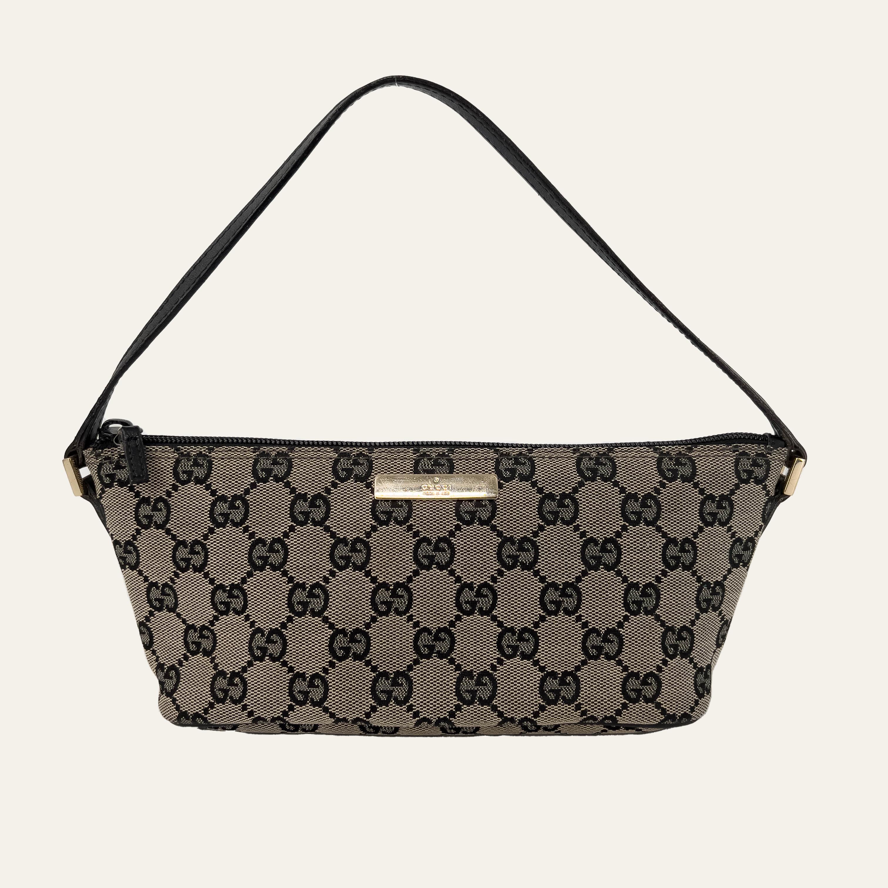 Gucci Canvas Boat Pochette