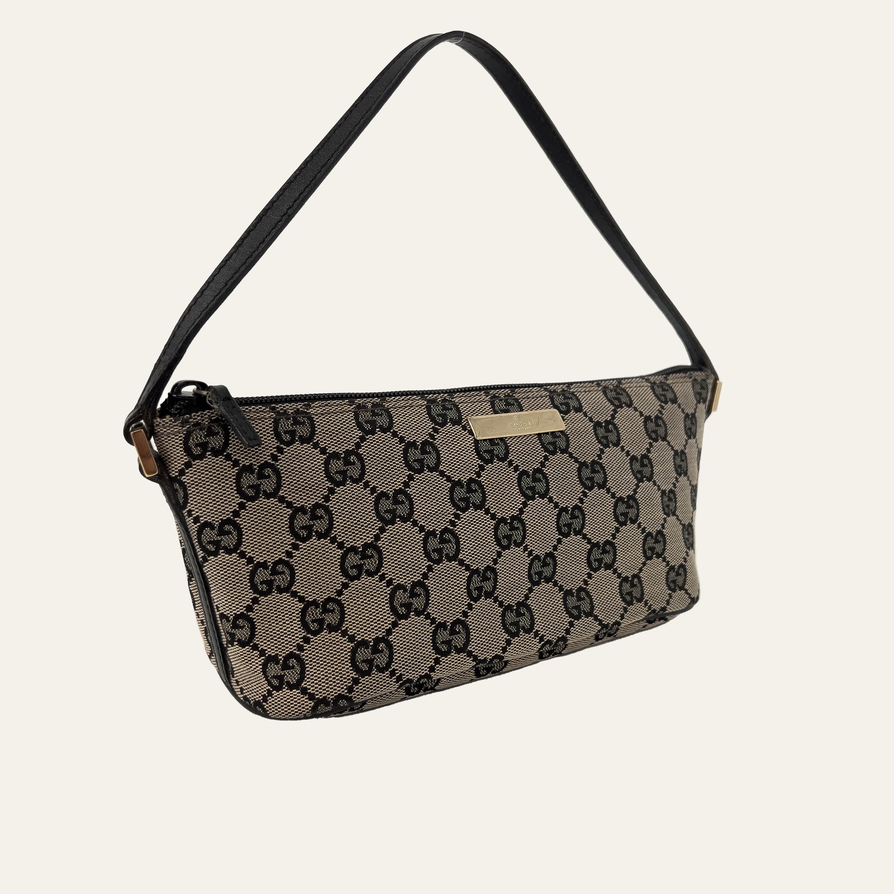 Gucci Canvas Boat Pochette