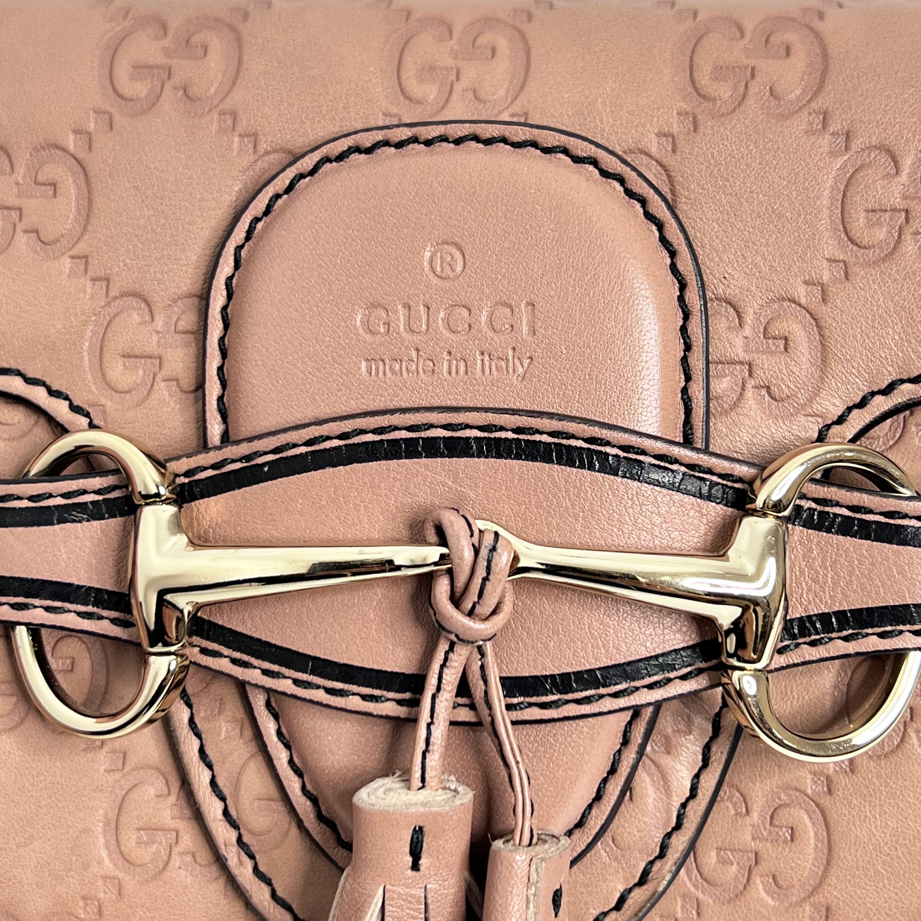 Mini Micro Guccissima Emily Shoulder Bag