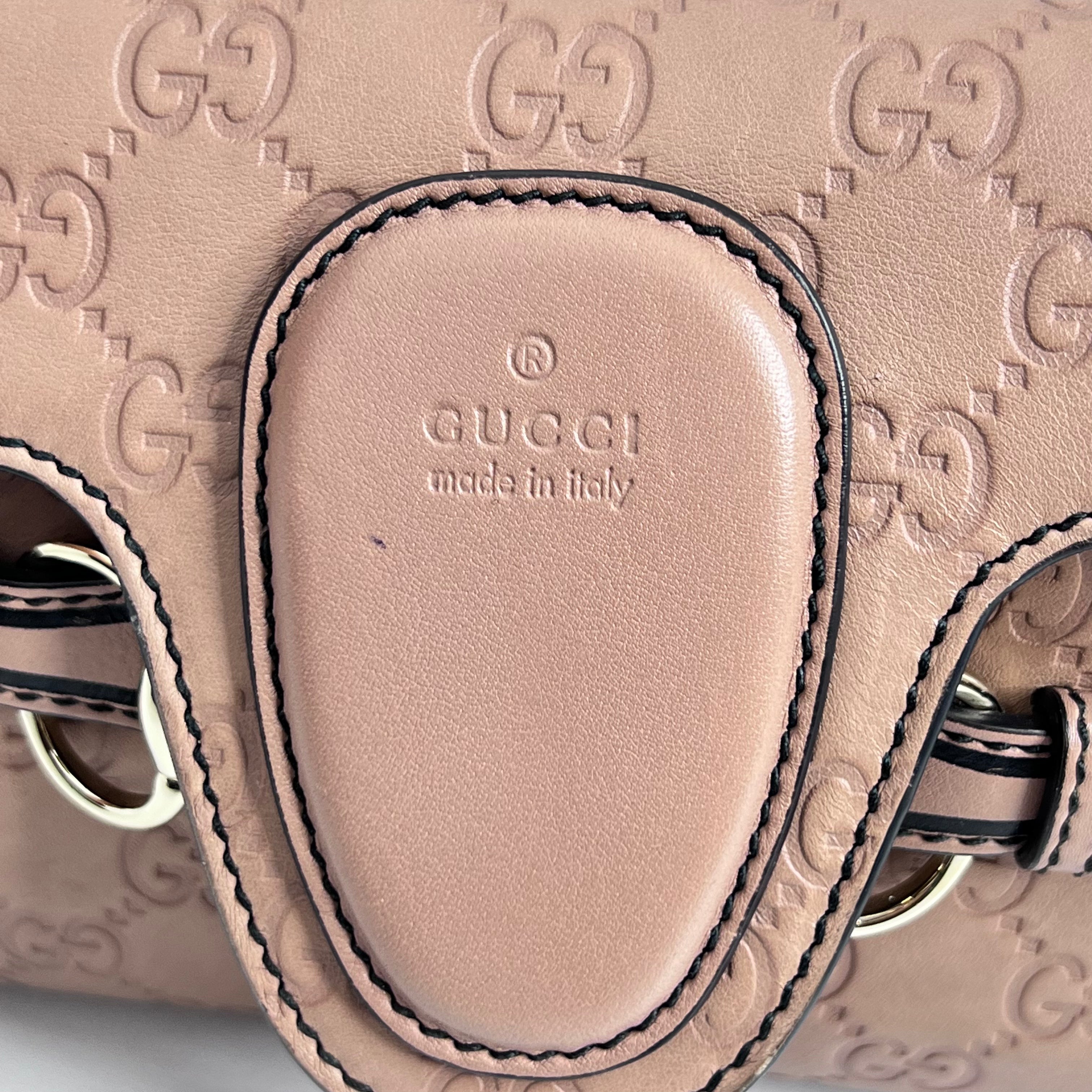 Mini Micro Guccissima Emily Shoulder Bag