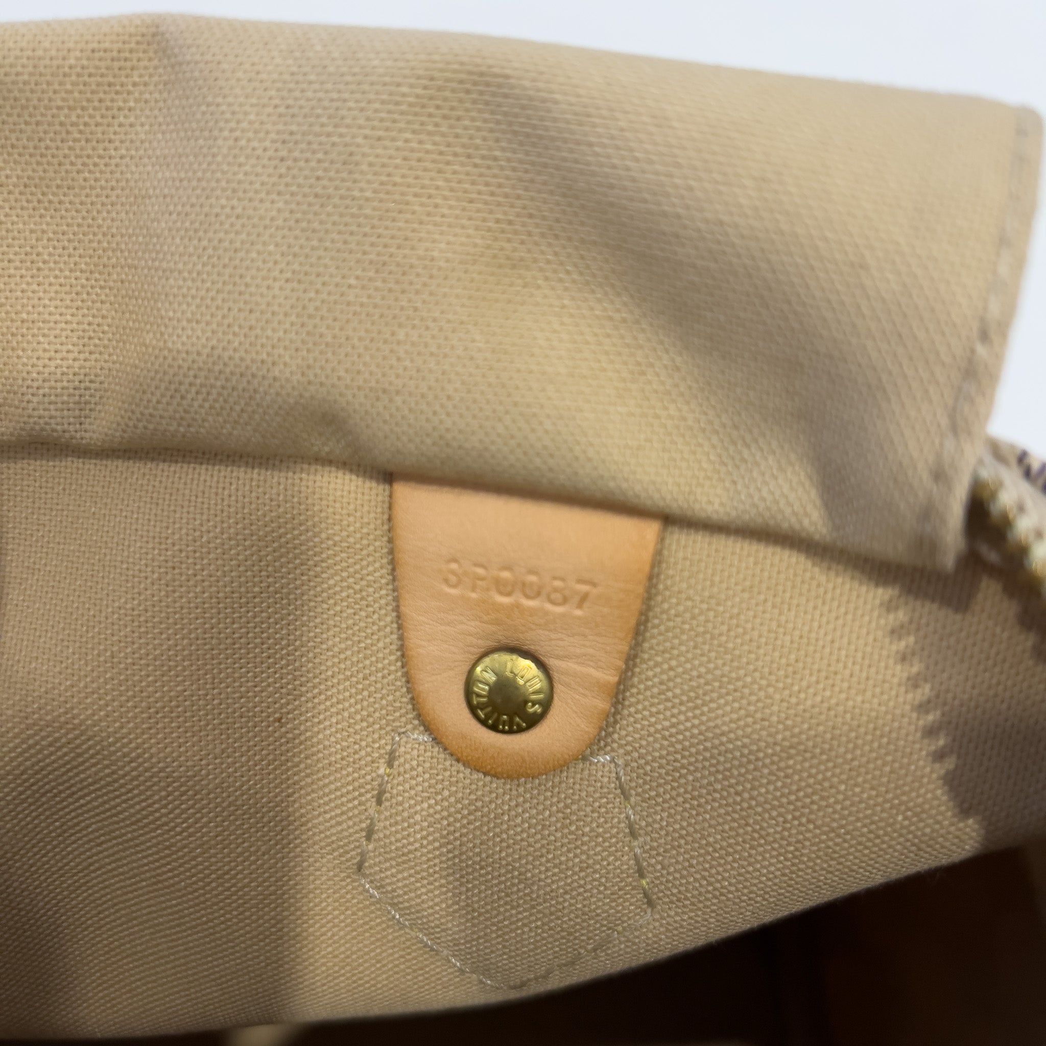 Speedy 25 Damier Azur