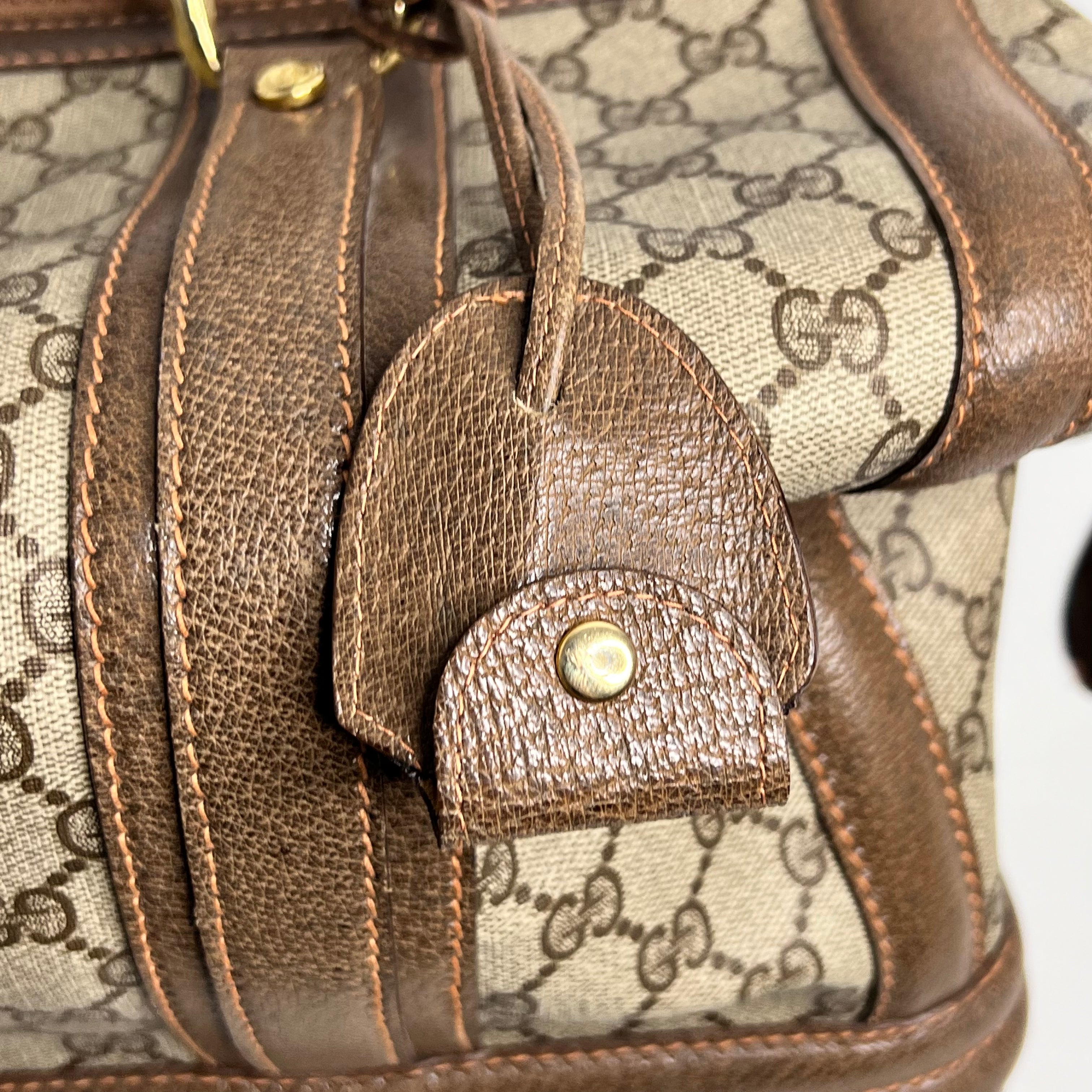 Vintage GG Supreme Travel Bag