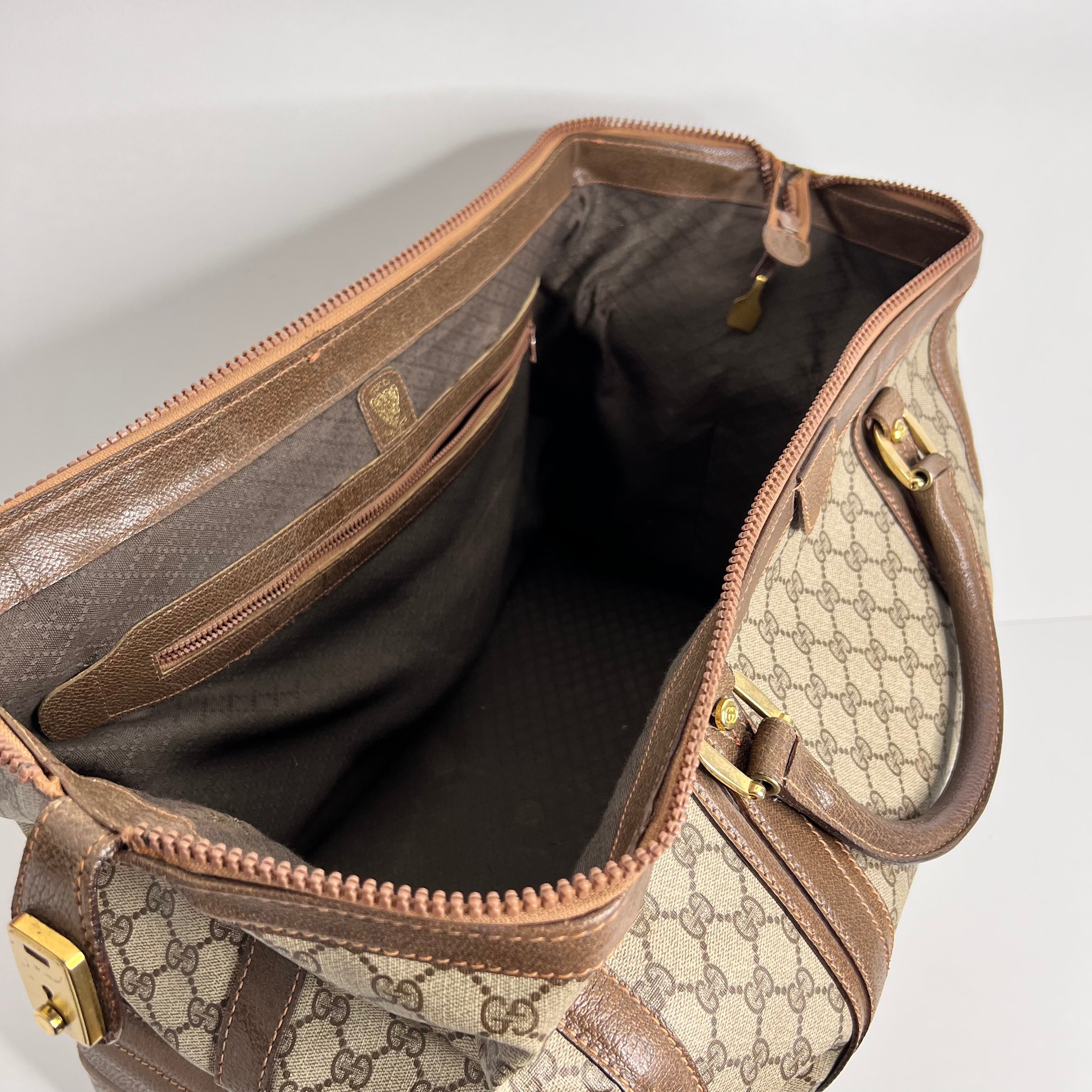 Vintage GG Supreme Travel Bag