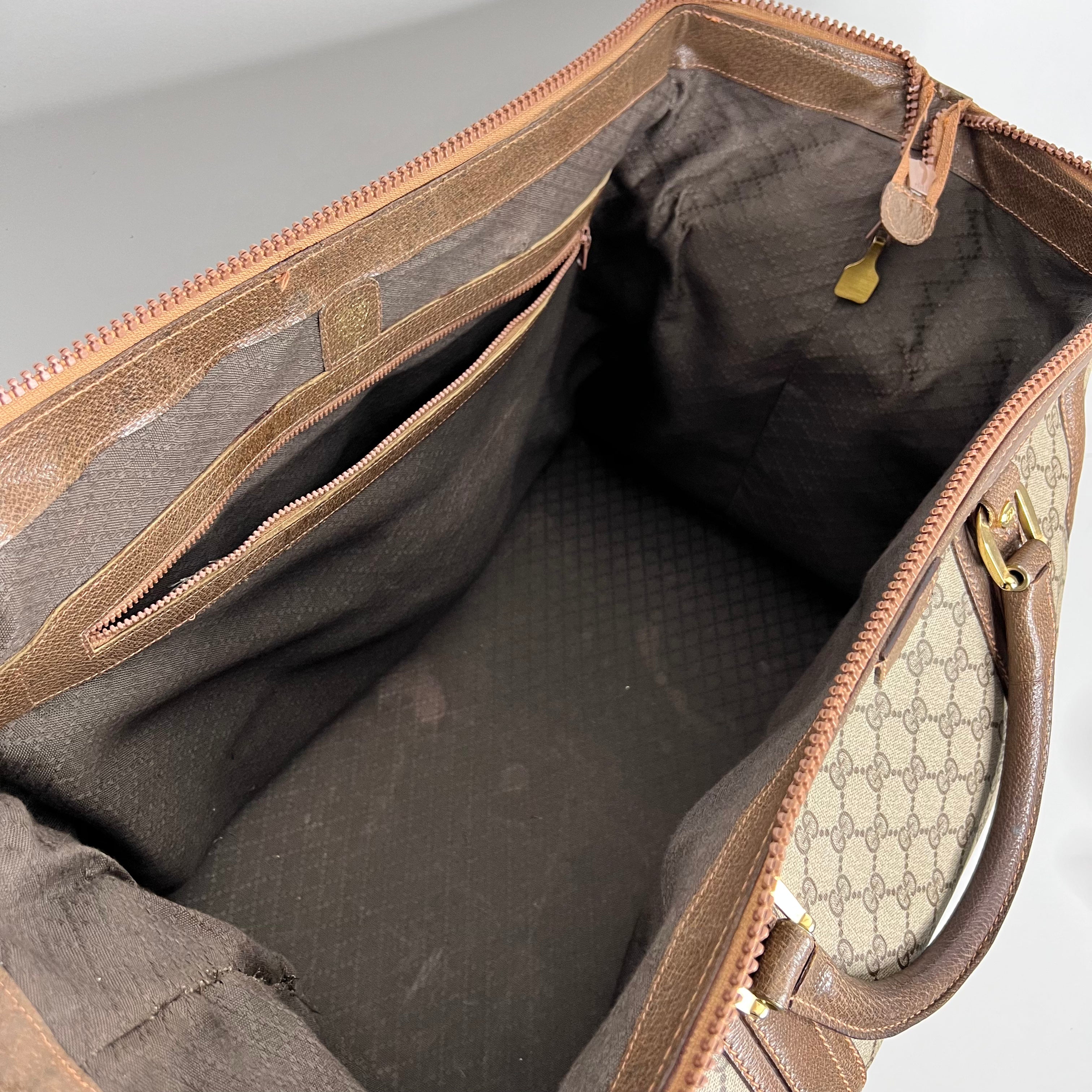 Vintage GG Supreme Travel Bag