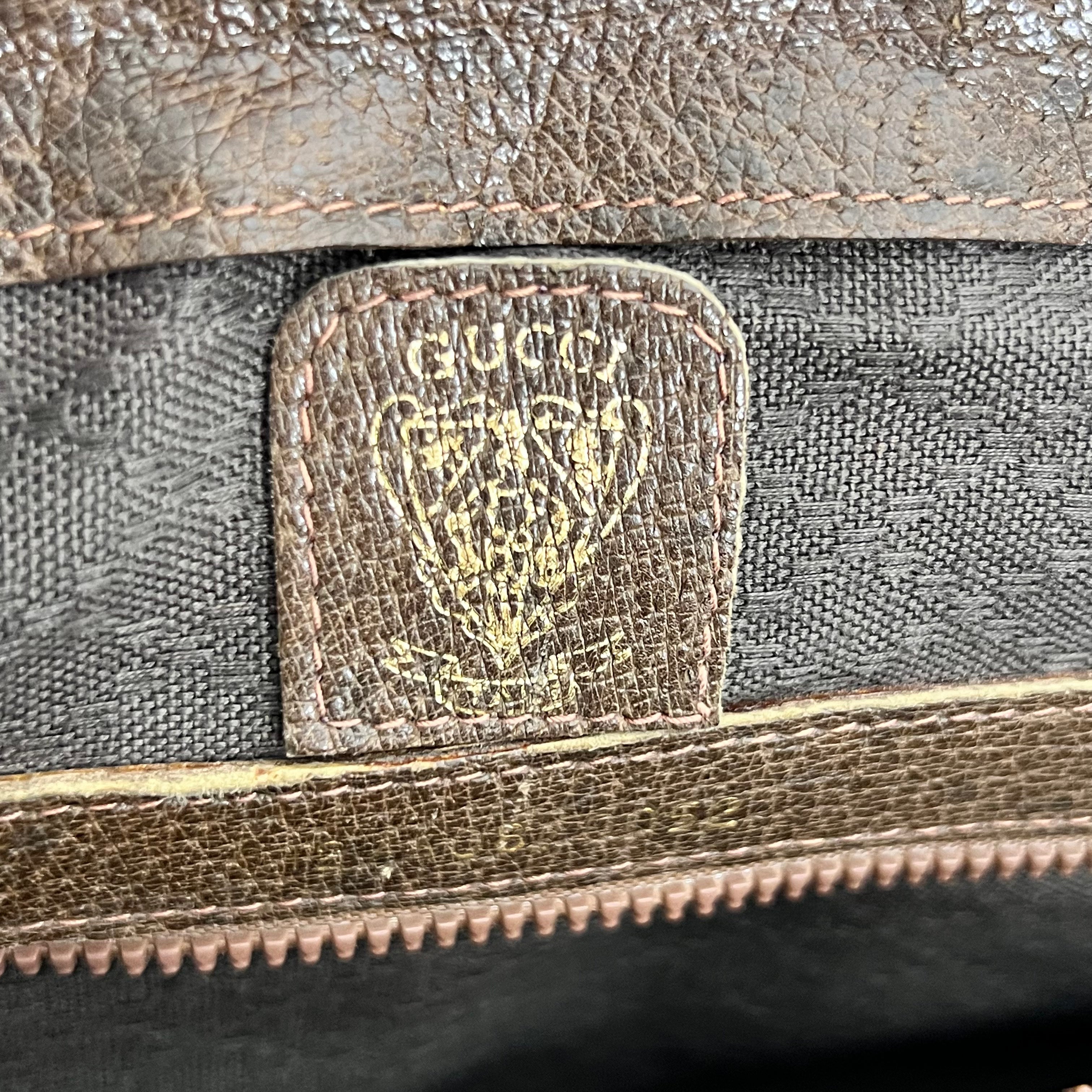 Vintage GG Supreme Travel Bag