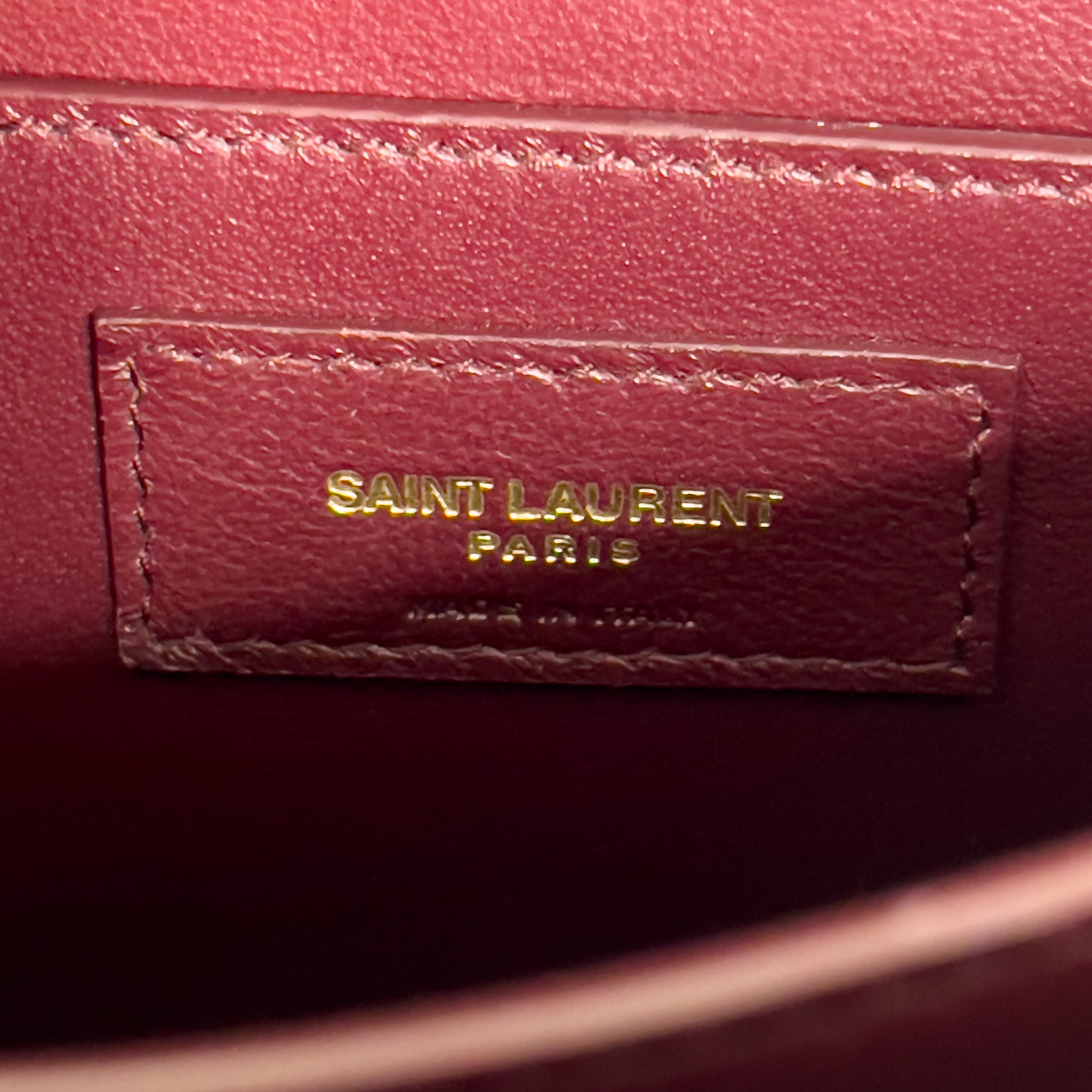 Medium Cassandra Top Handle Leather and Suade