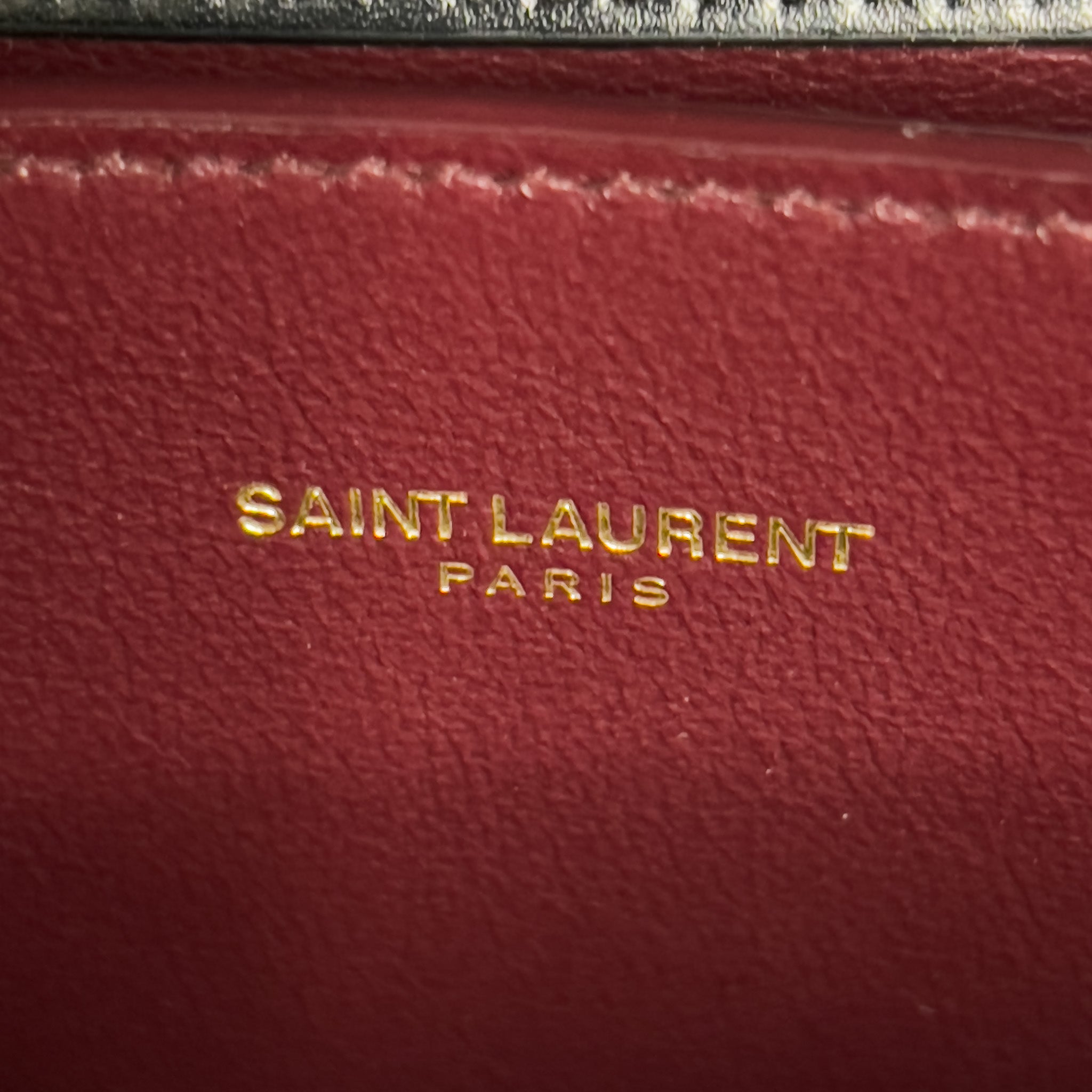 Medium Cassandra Top Handle Leather and Suade