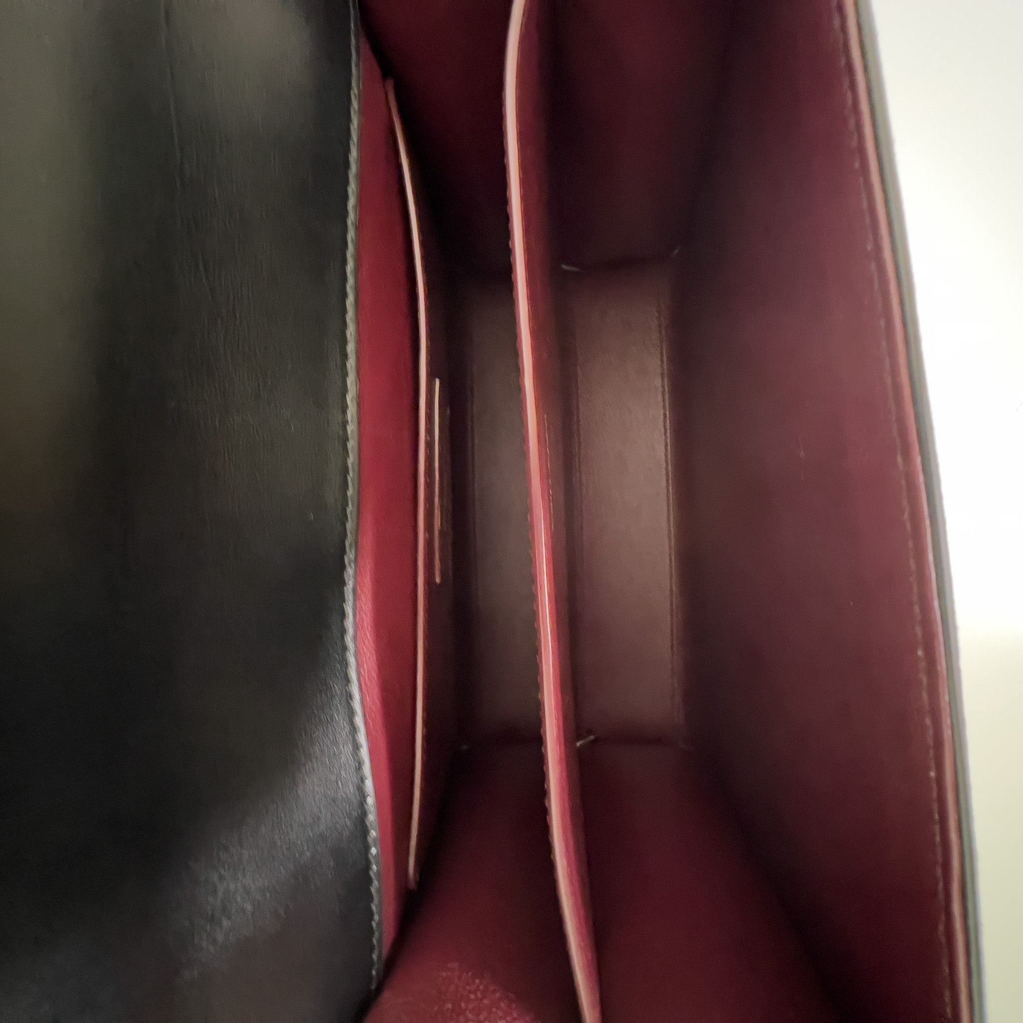 Medium Cassandra Top Handle Leather and Suade