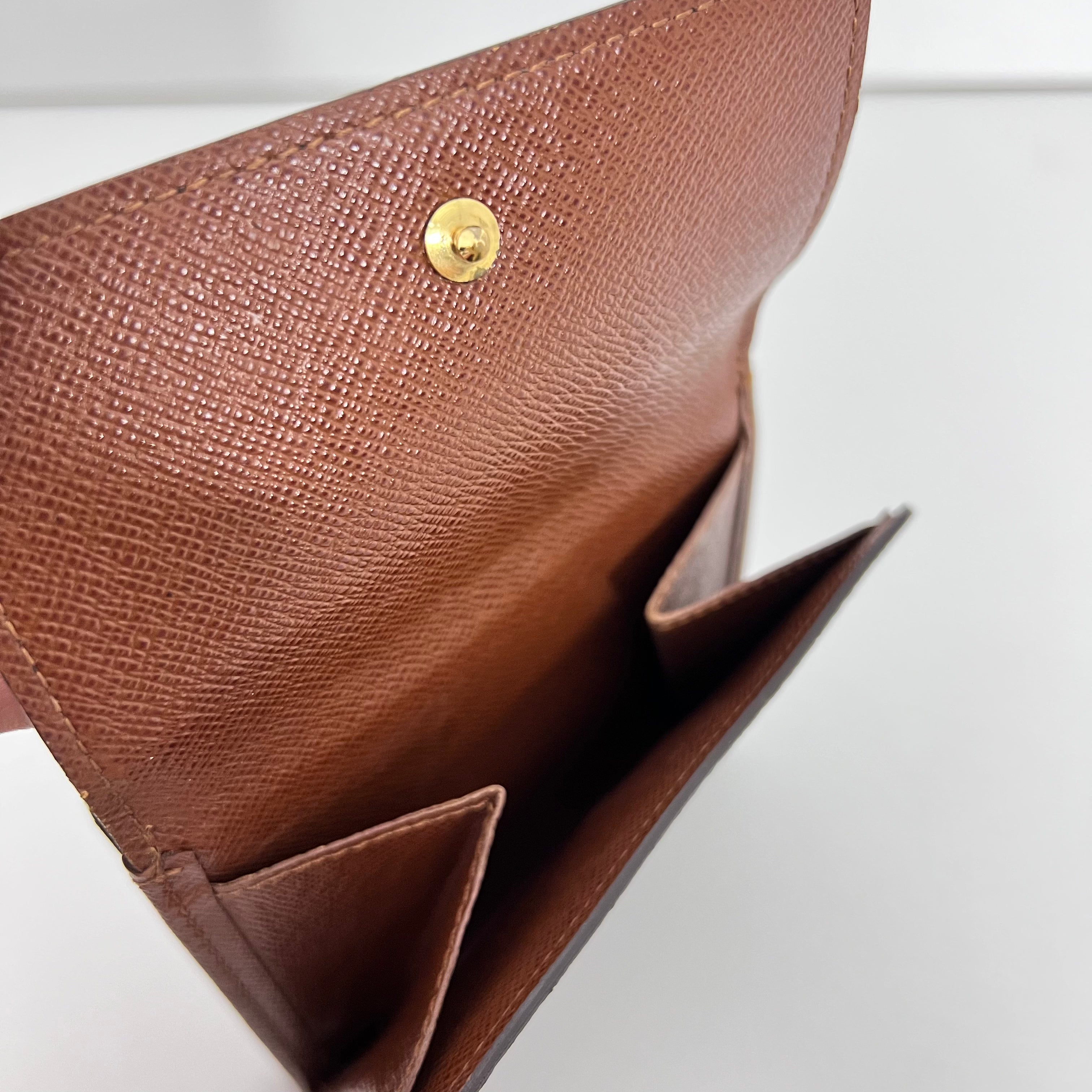 Monogram Double Sided Wallet