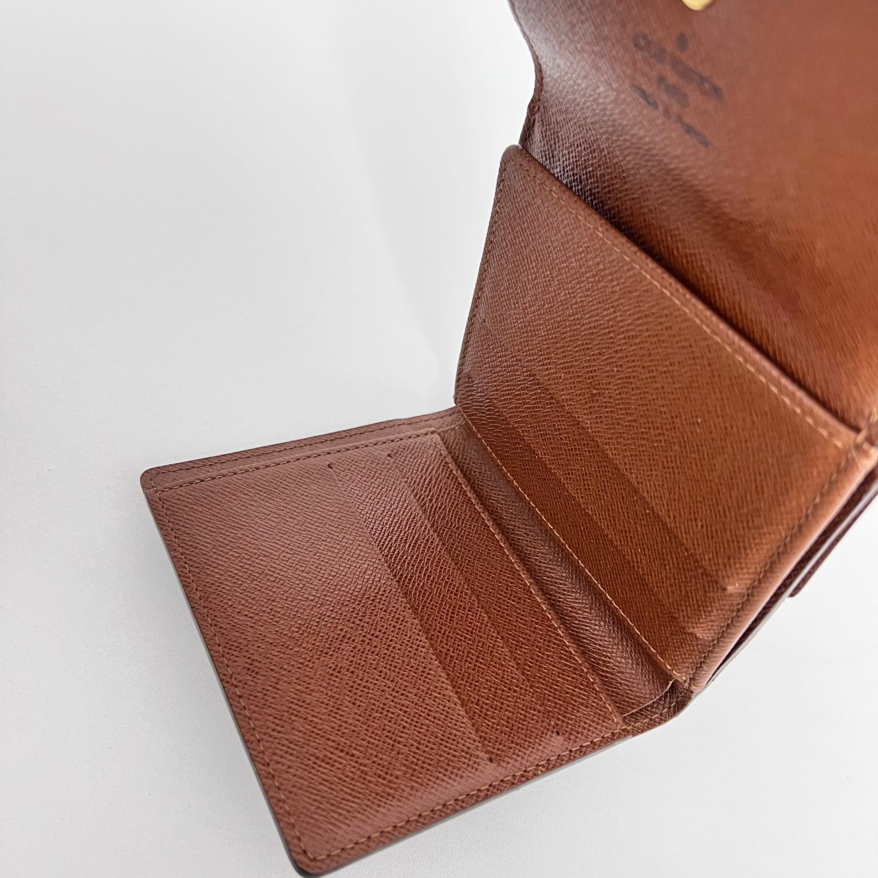 Monogram Double Sided Wallet