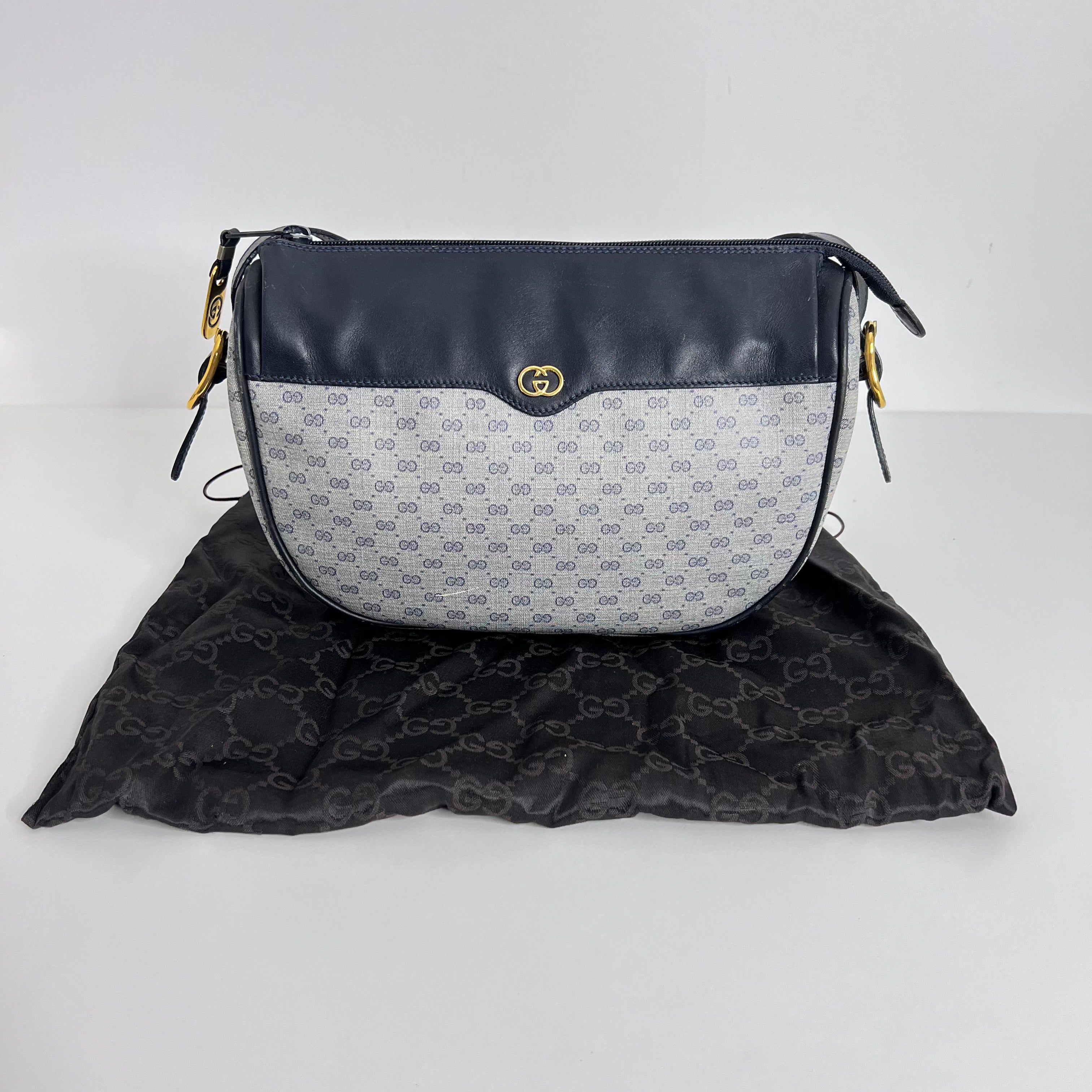 Medium Navy Supreme Crossbody