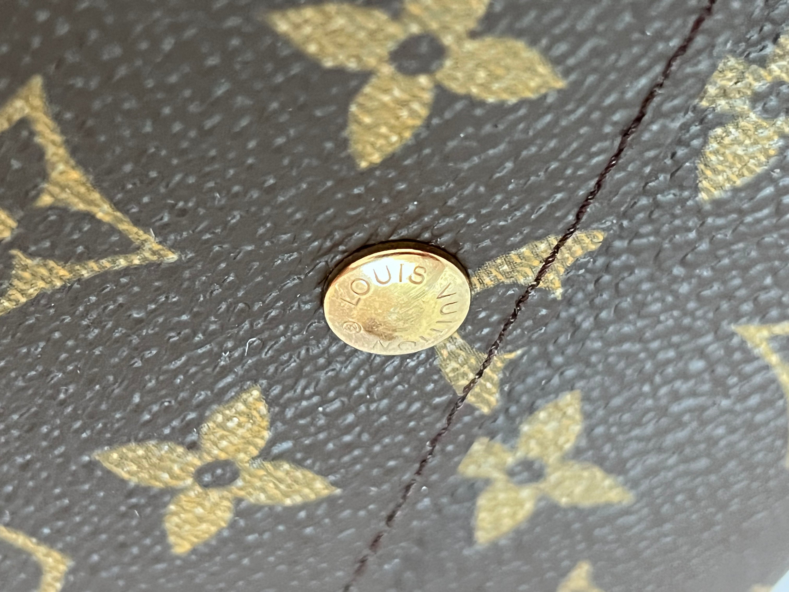 Monogram Money Wallet with Chain