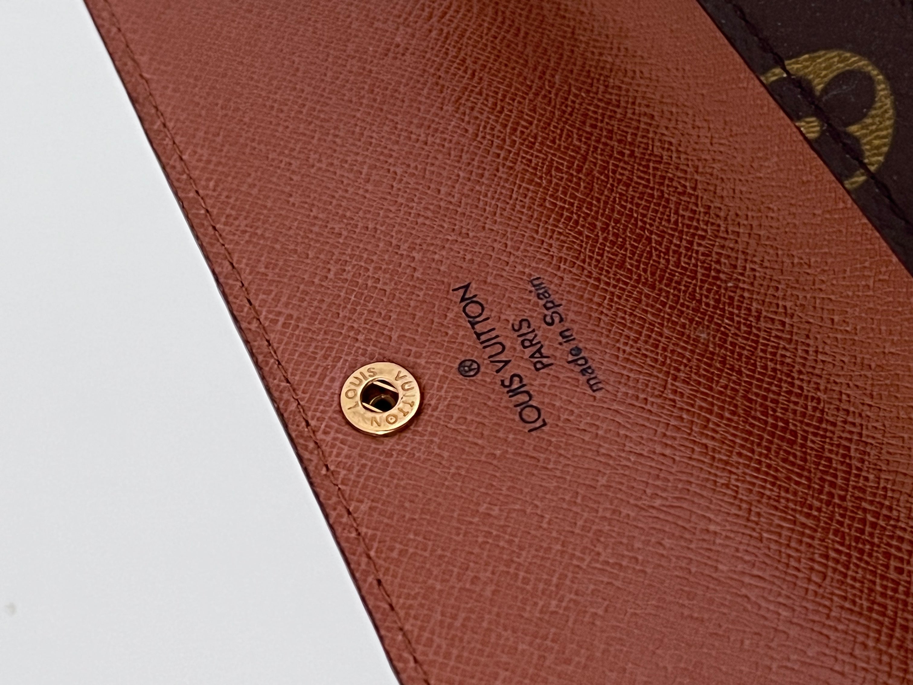 Monogram Money Wallet with Chain