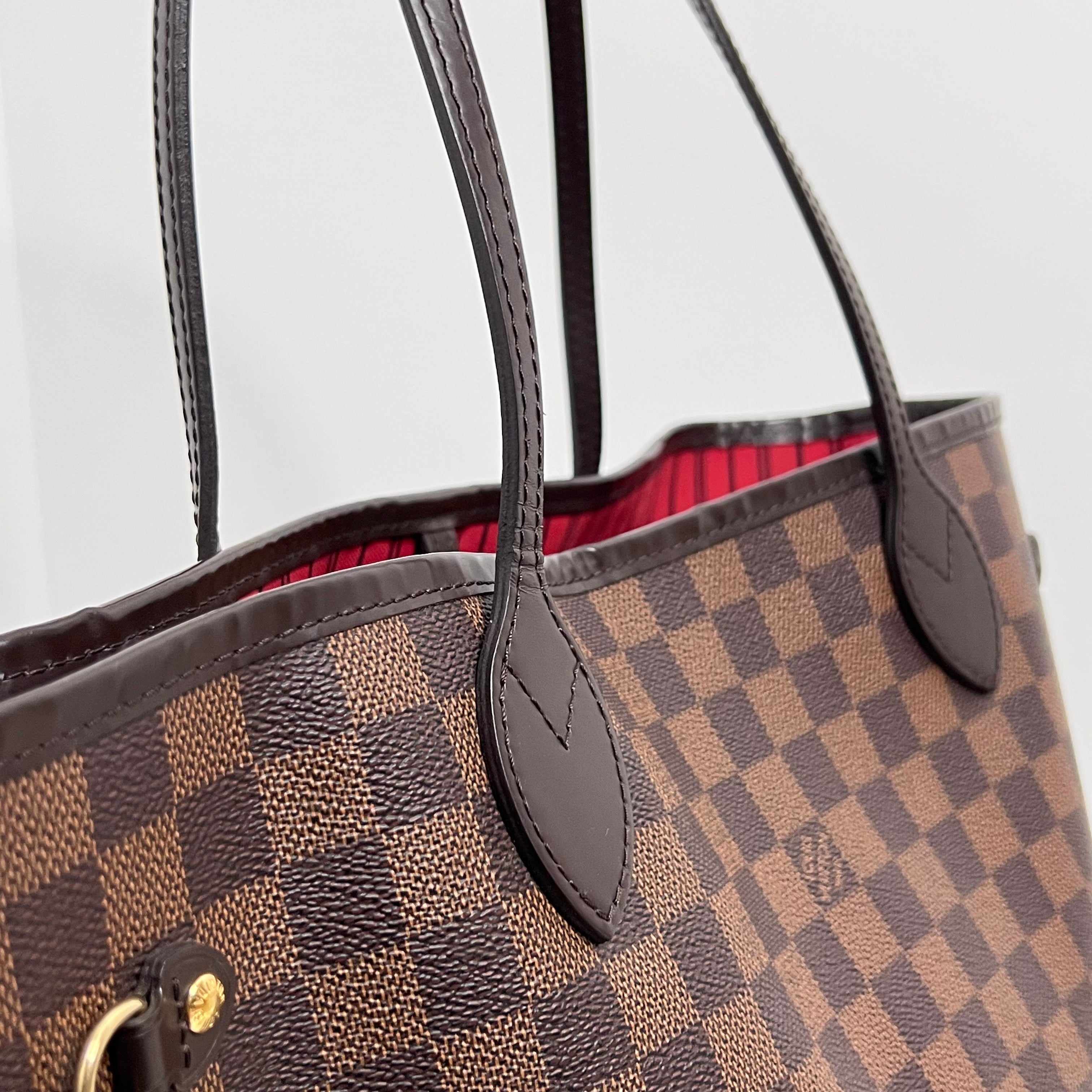 Neverfull Damier Ebene MM with Pouch
