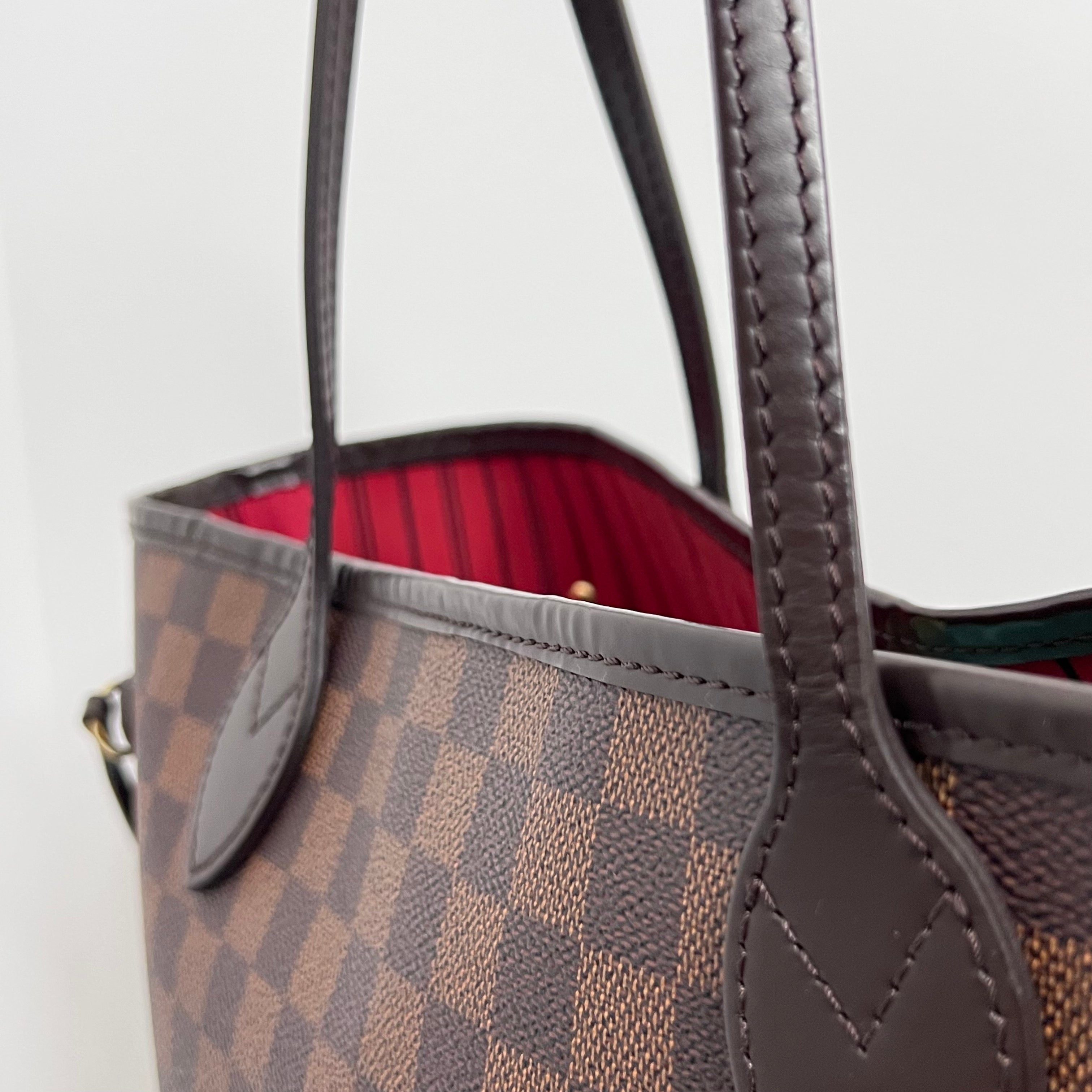Neverfull Damier Ebene MM with Pouch
