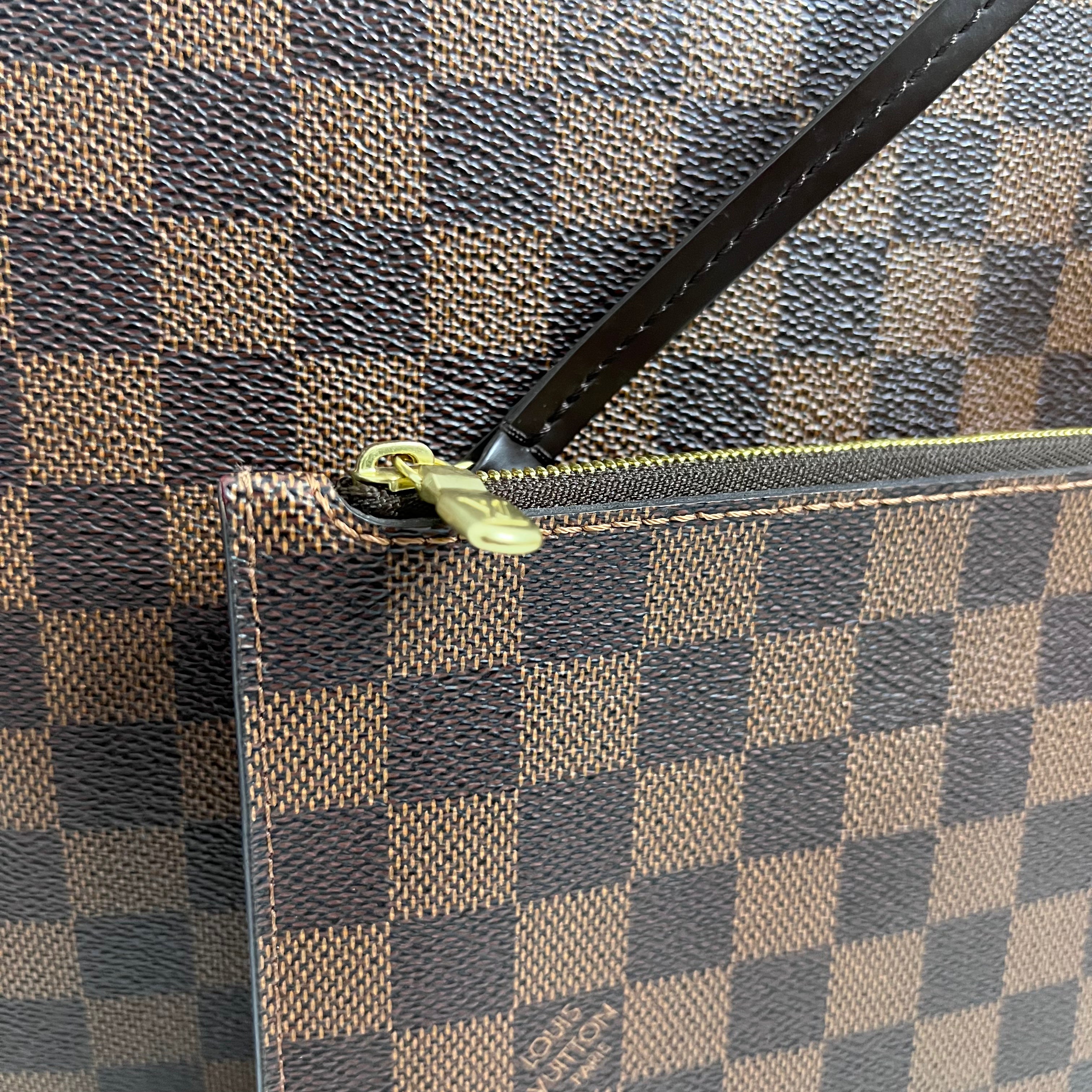 Neverfull Damier Ebene MM with Pouch