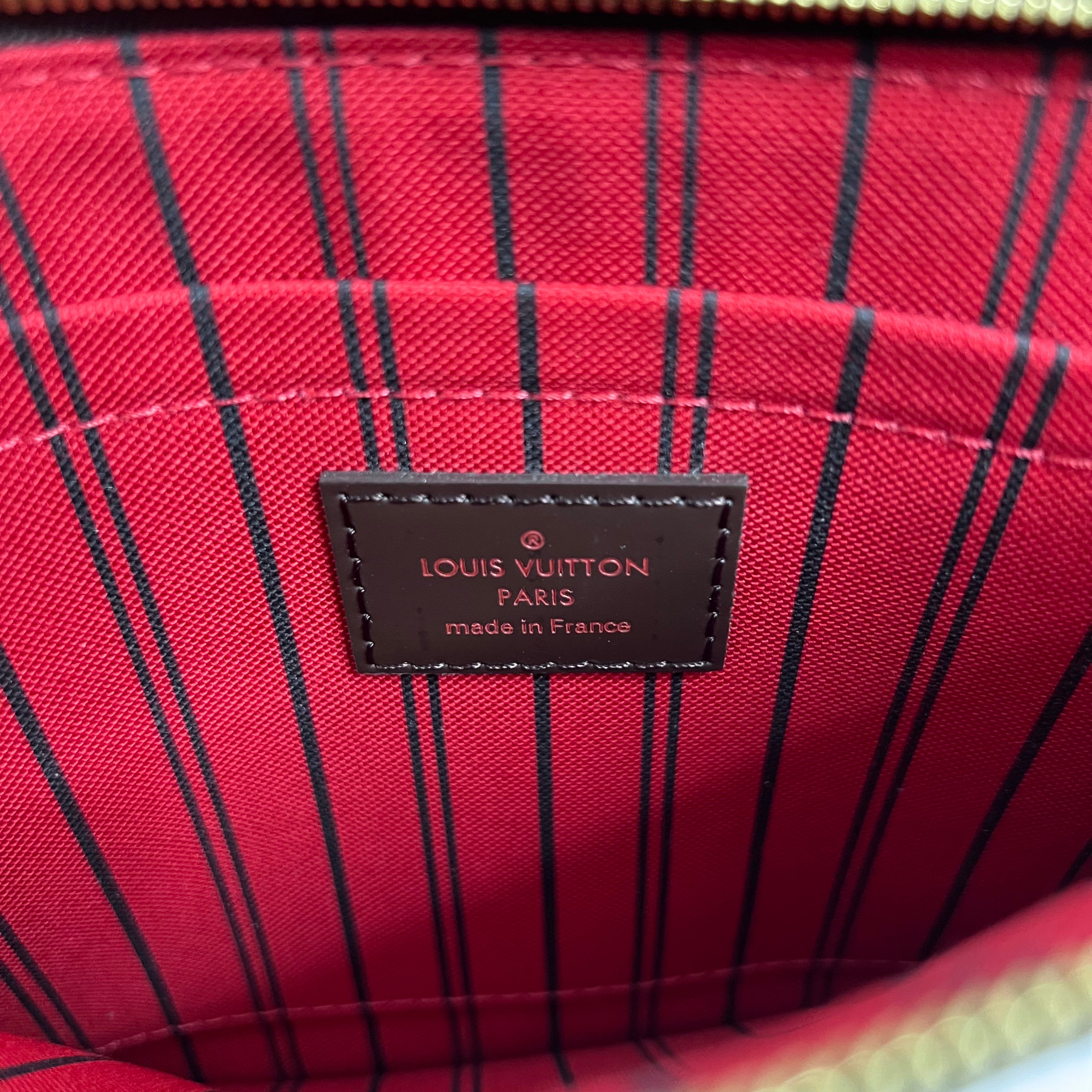 Neverfull Damier Ebene MM with Pouch