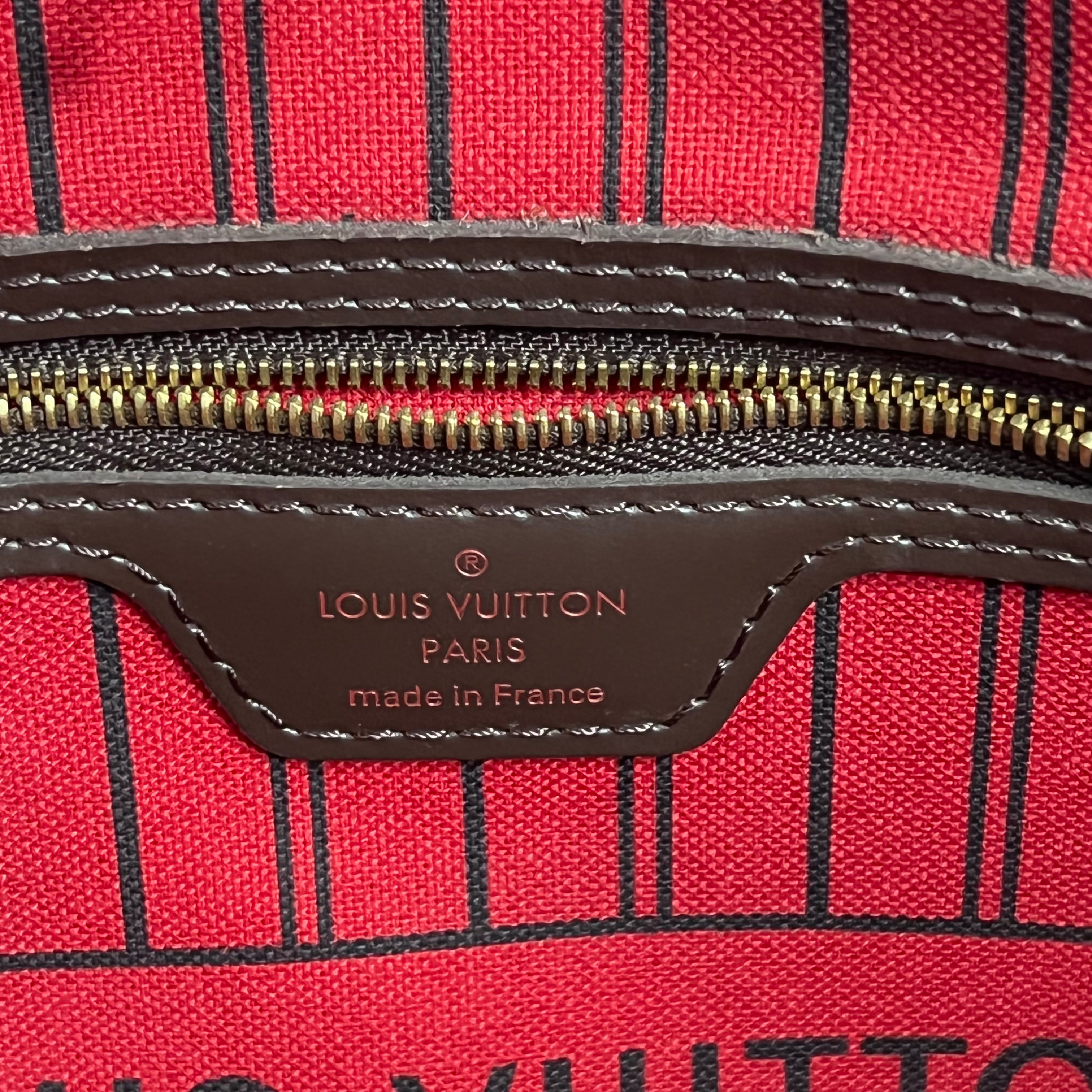 Neverfull Damier Ebene MM with Pouch