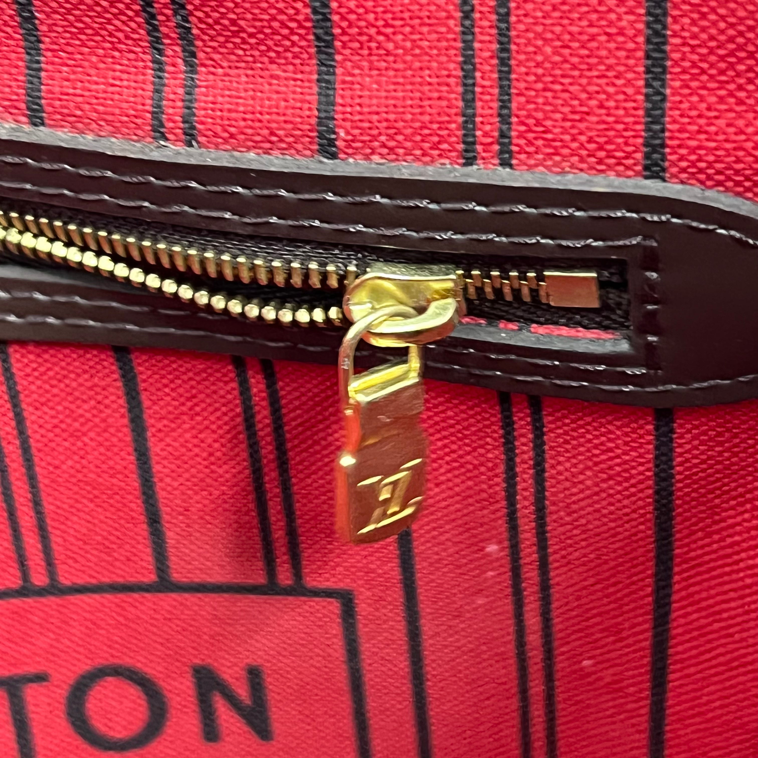 Neverfull Damier Ebene MM with Pouch