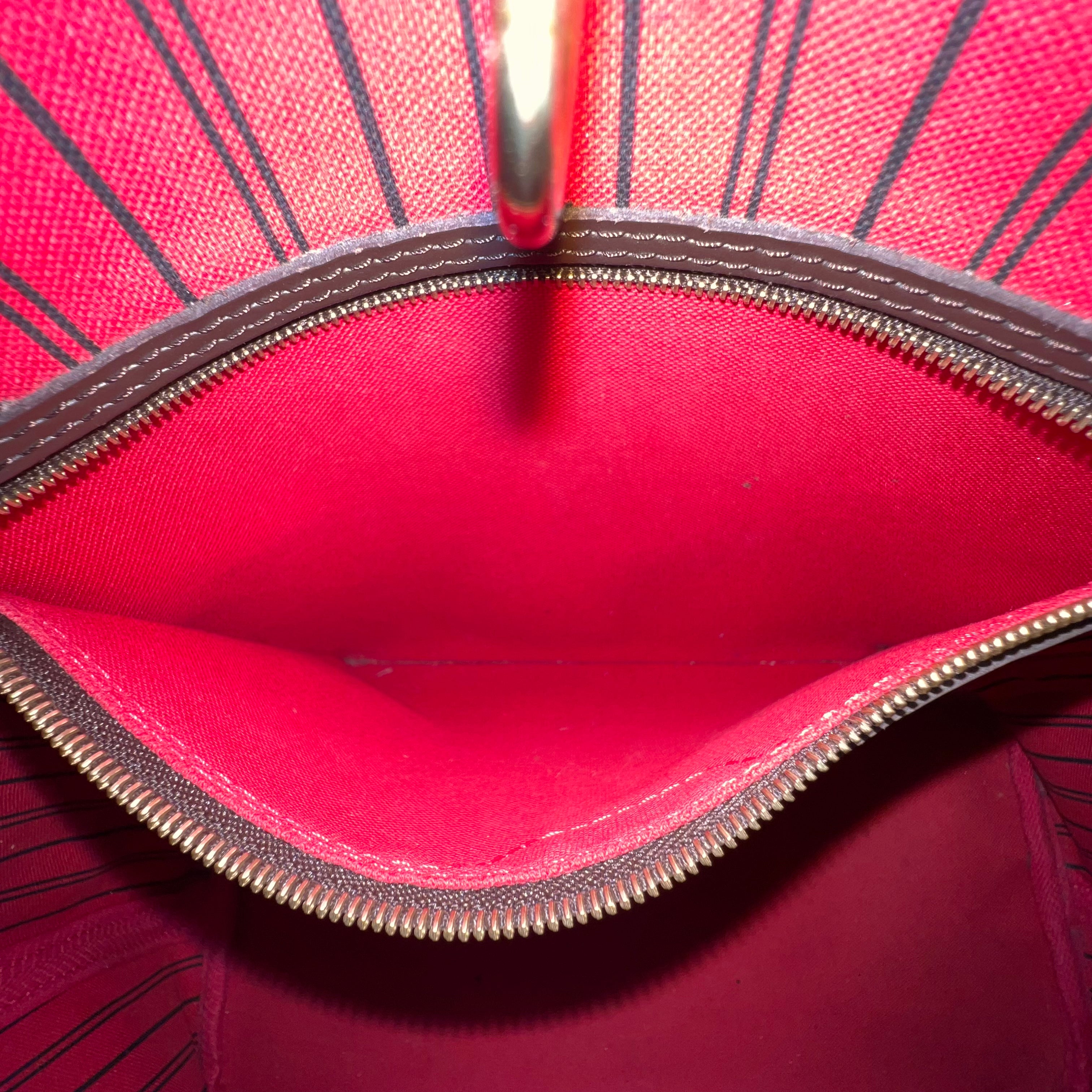 Neverfull Damier Ebene MM with Pouch