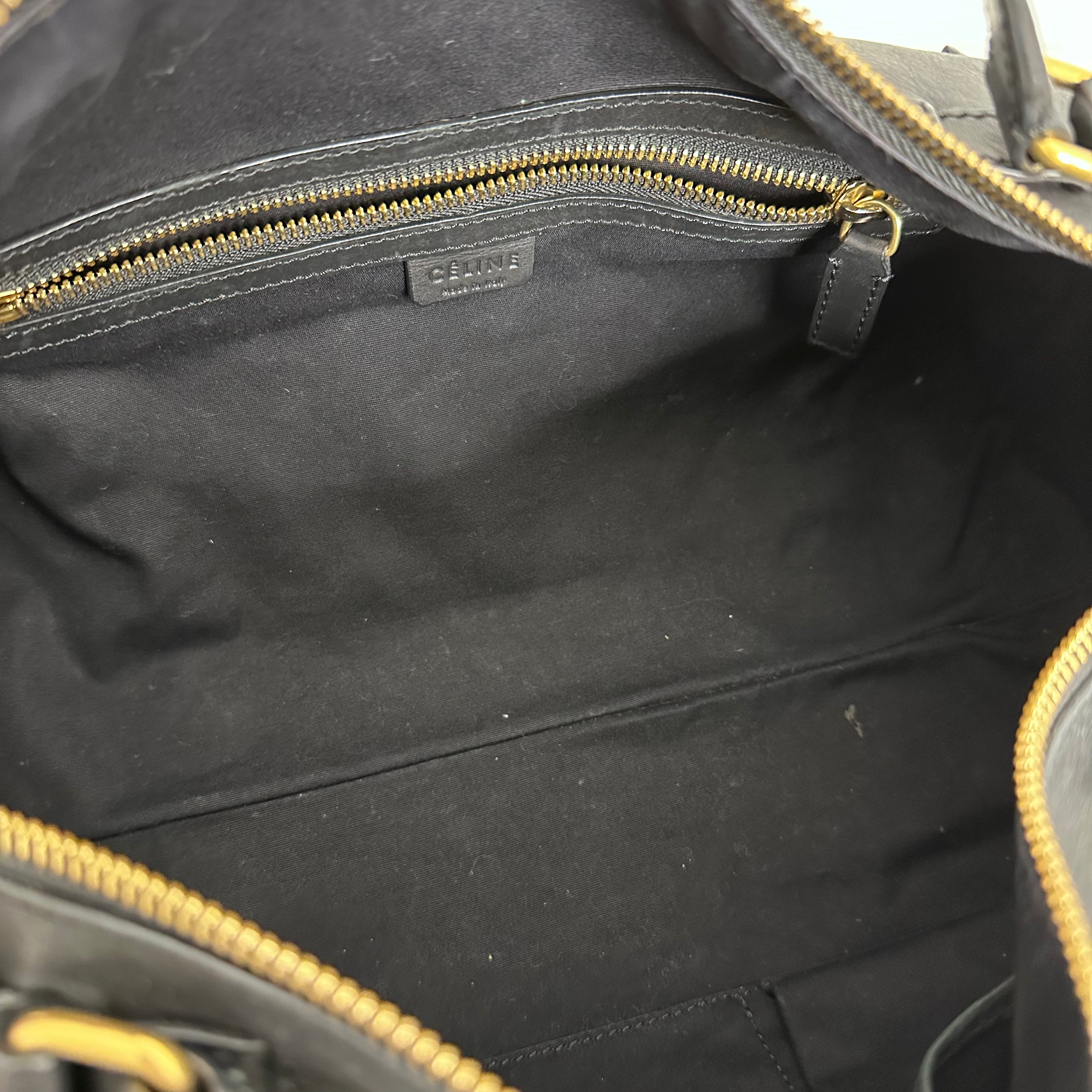 Vintage Top Handle Leather Bag