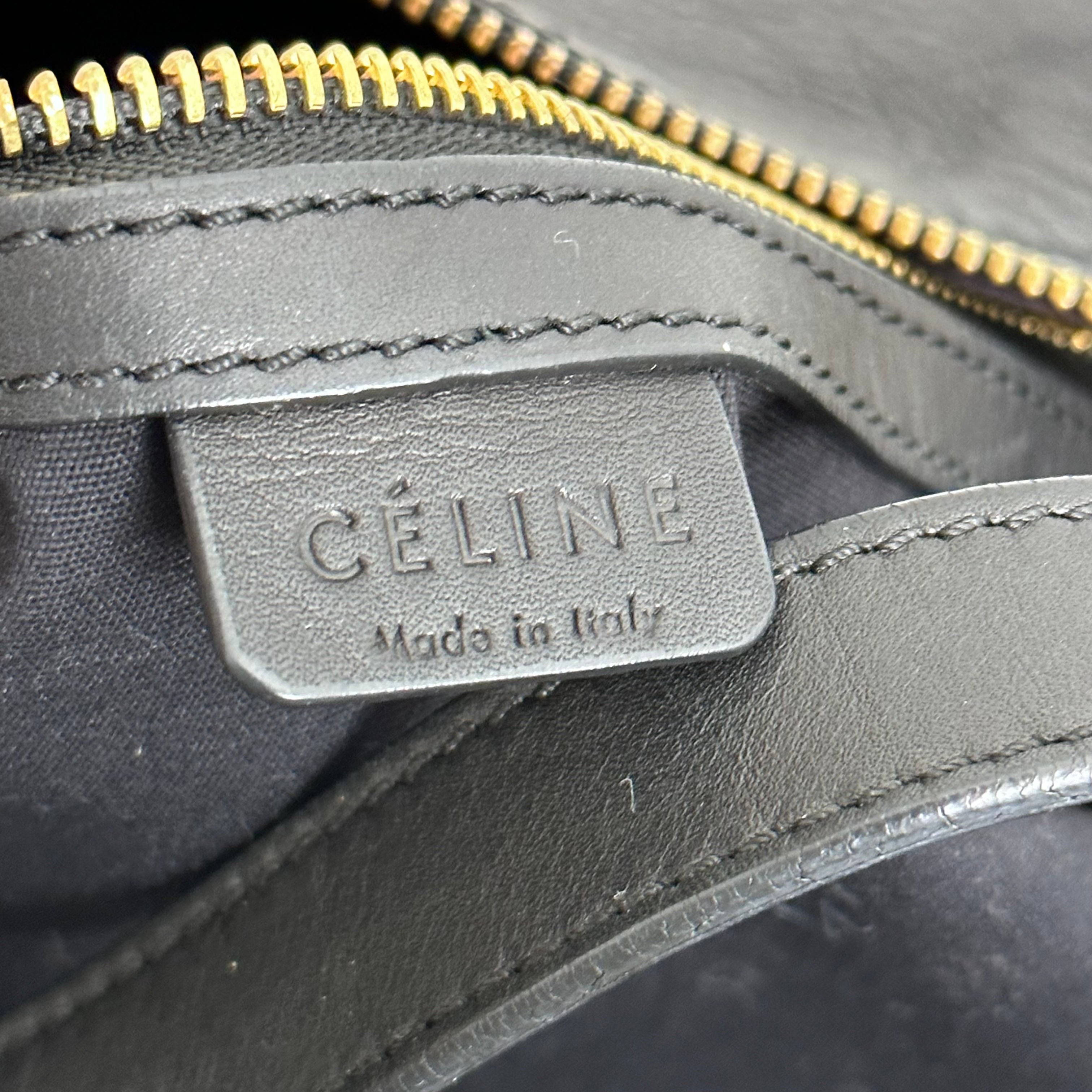 Vintage Top Handle Leather Bag