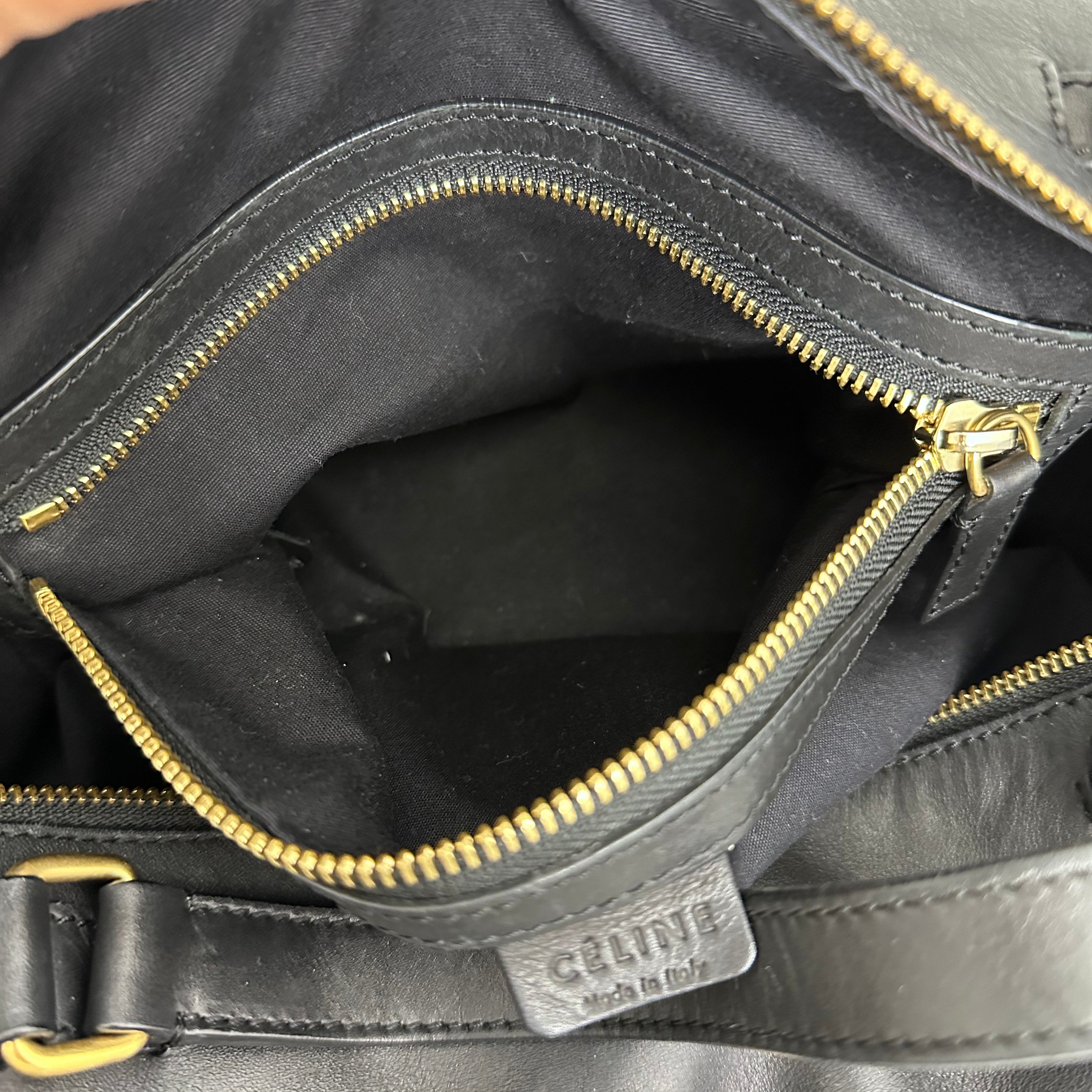 Vintage Top Handle Leather Bag