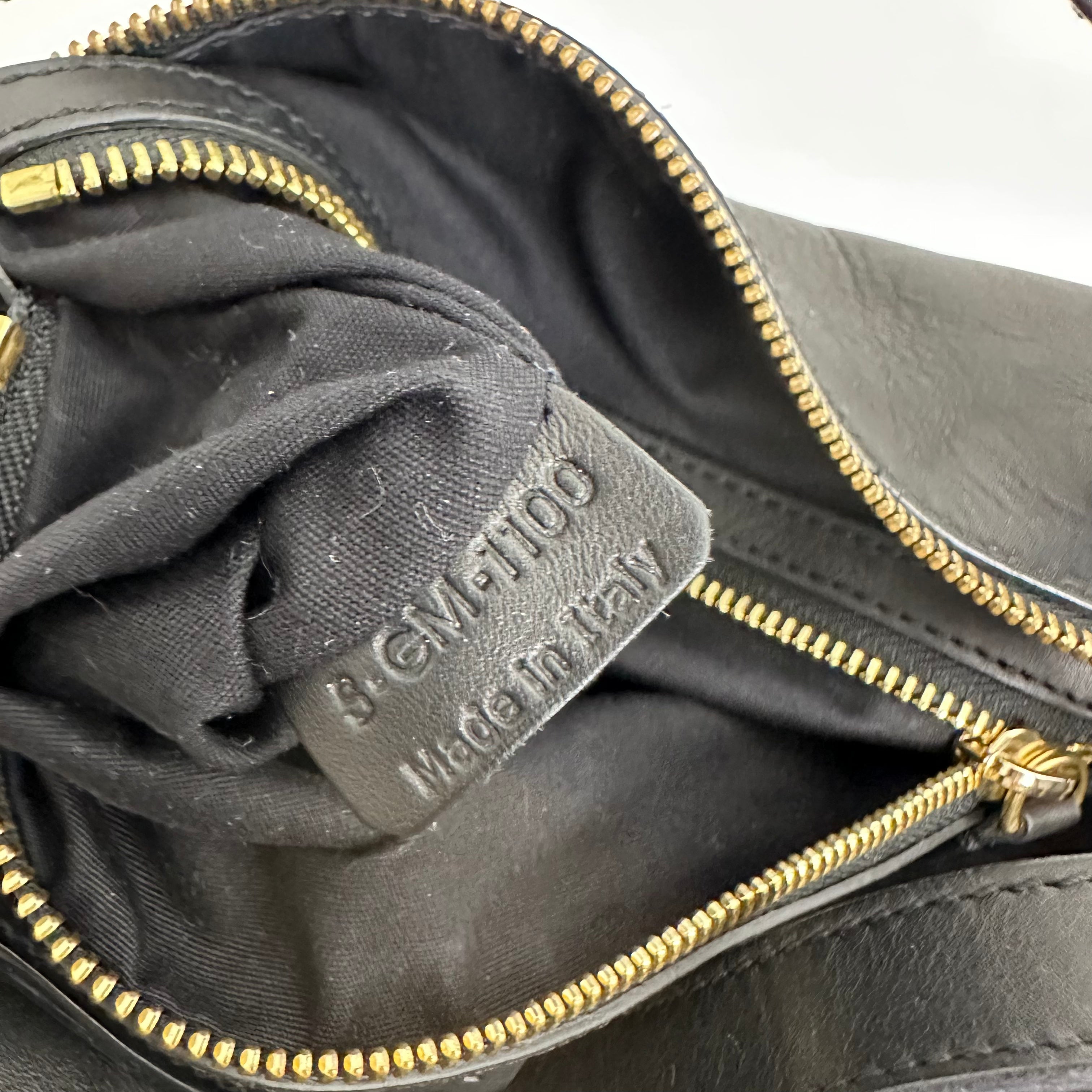 Vintage Top Handle Leather Bag