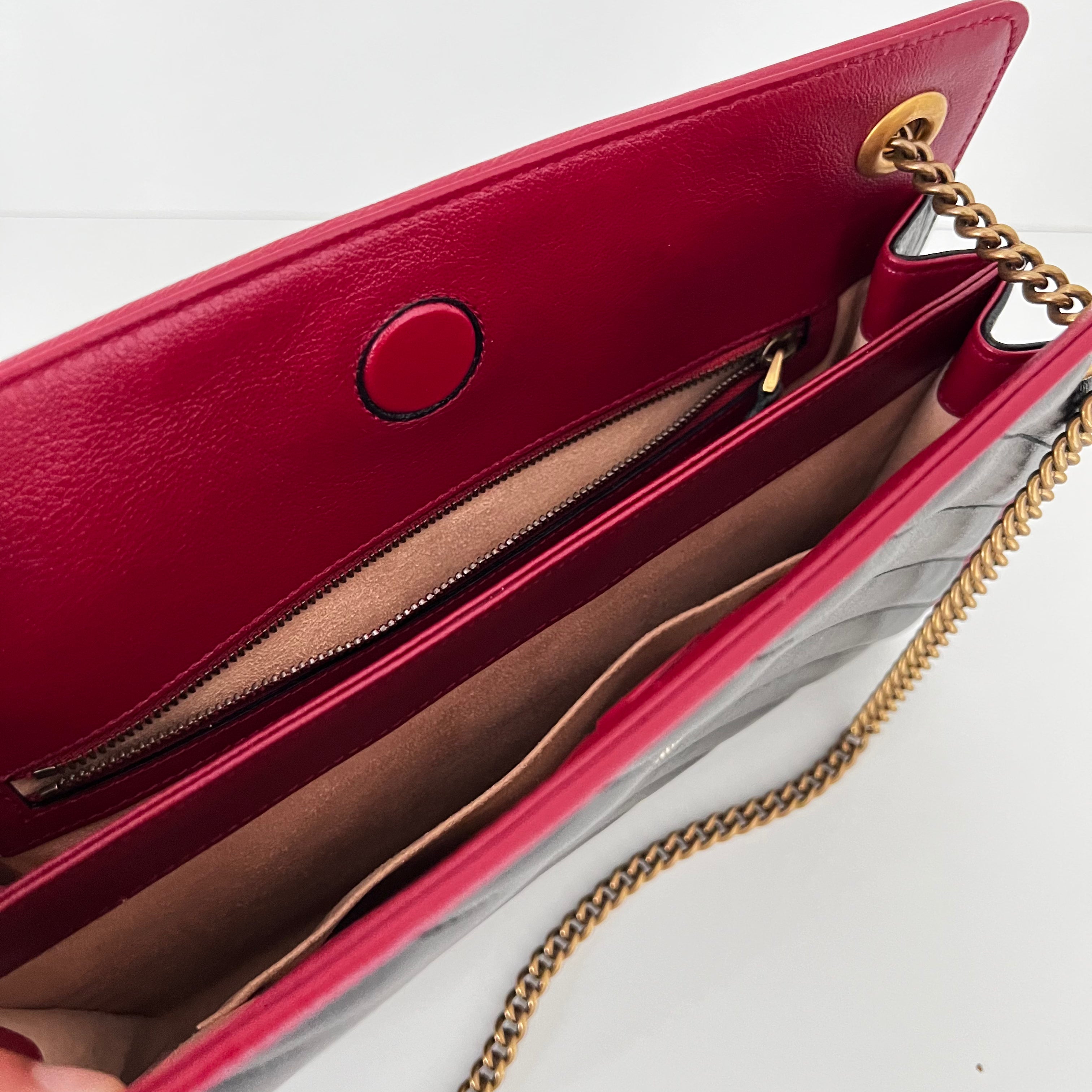 Small Suede Neo Vintage Double Flap Messenger Bag