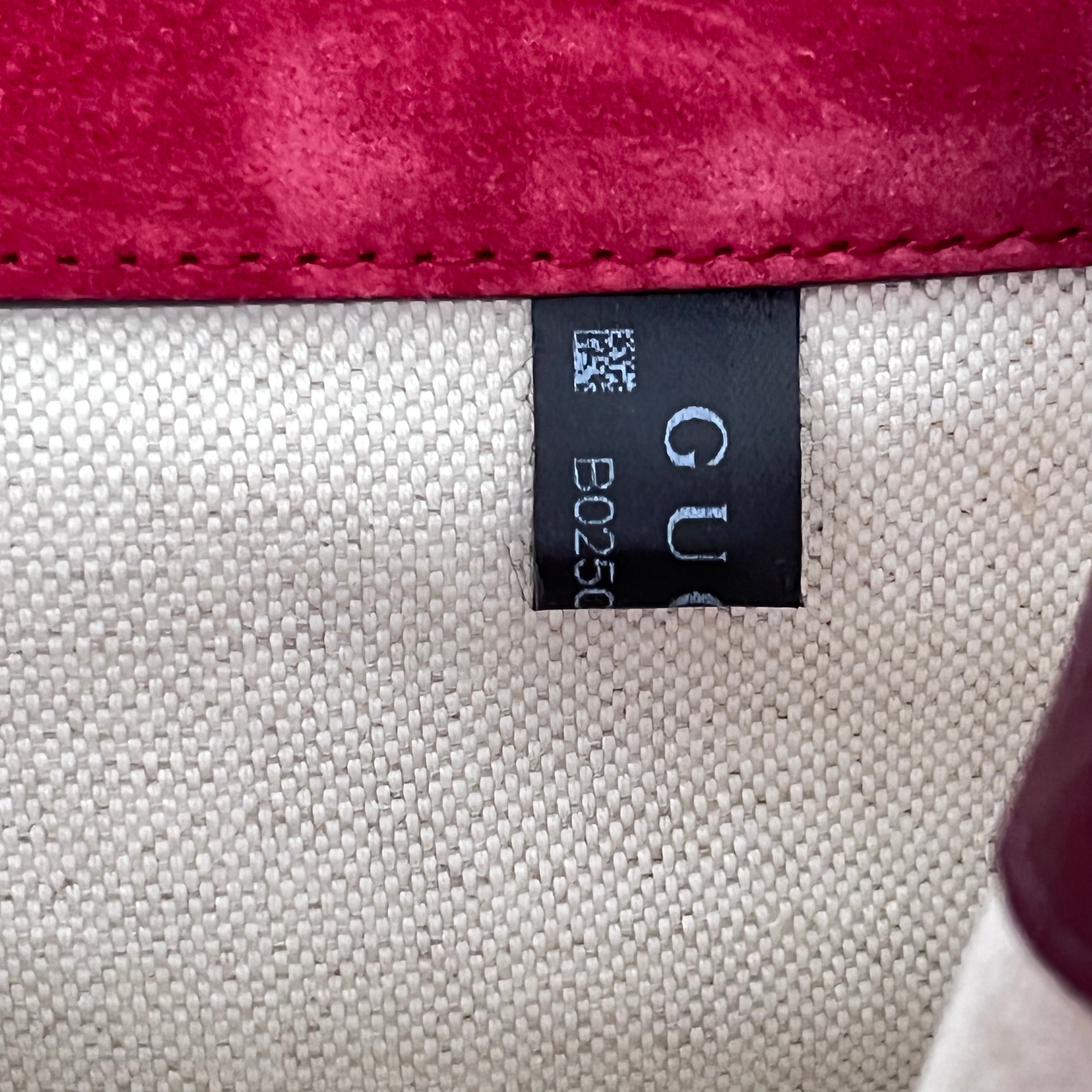 Small Suede Neo Vintage Double Flap Messenger Bag